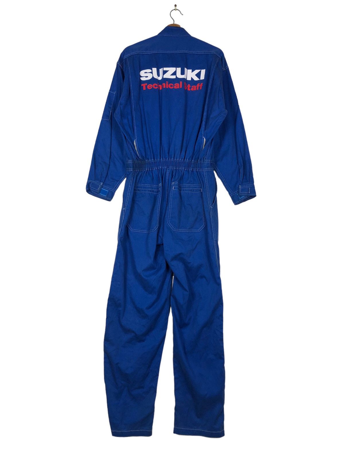 Japanese Brand 🔥Vintage Overall Racing Wear Suzuki Big Logo Size US 32 / EU 48 - 8 Thumbnail