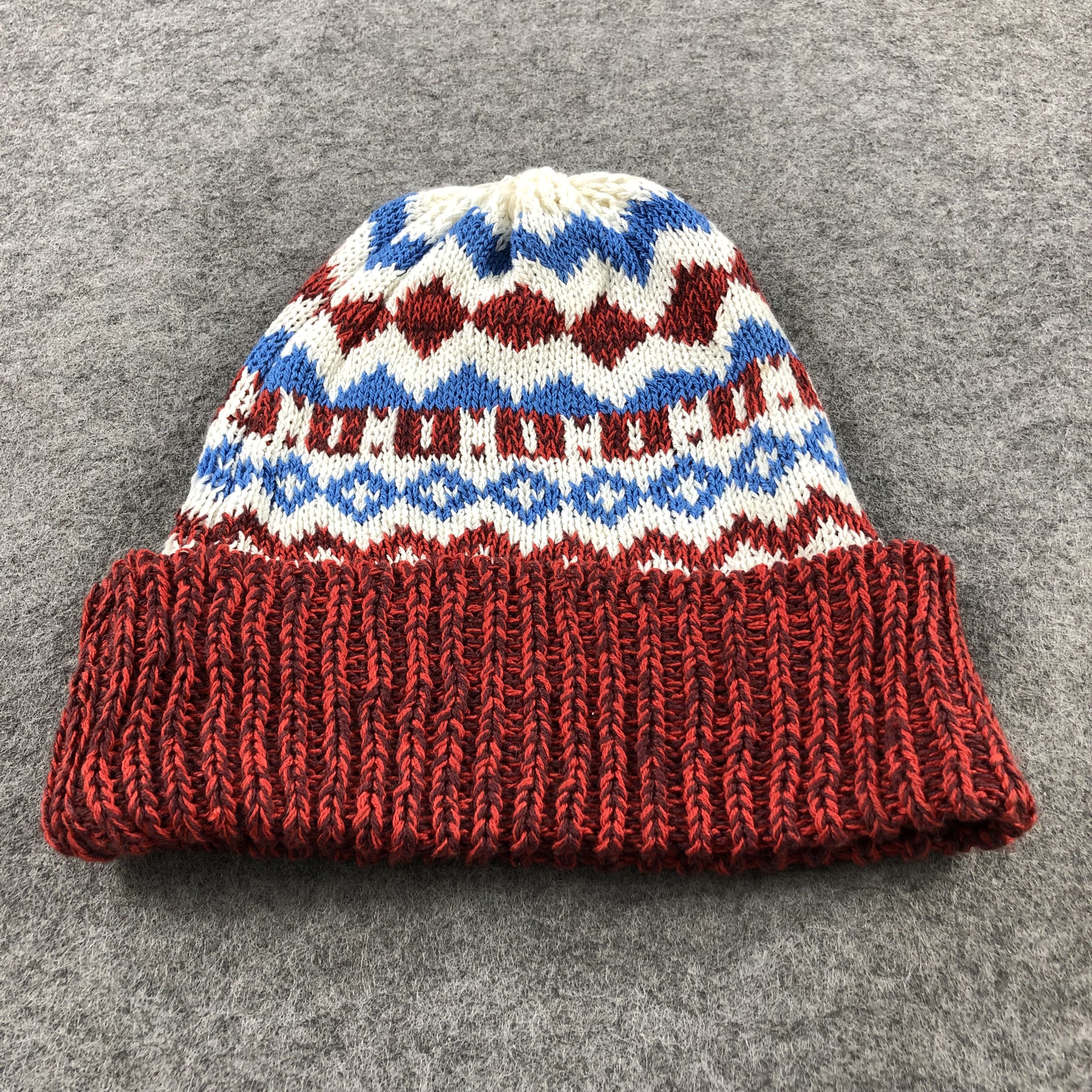 Vintage Unknown Kris Herman Fair Isle Beanie Snowcap Snow Hat B402 Size ONE SIZE - 5 Thumbnail