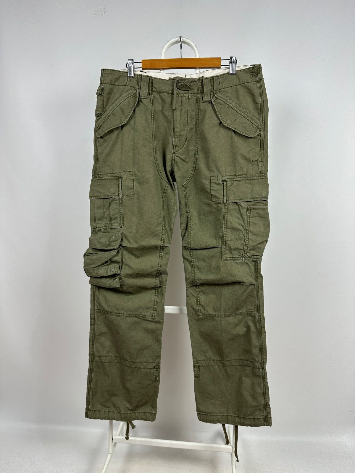 Vintage Polo Ralph Lauren Cargo Tactical Multi Pockets Pants