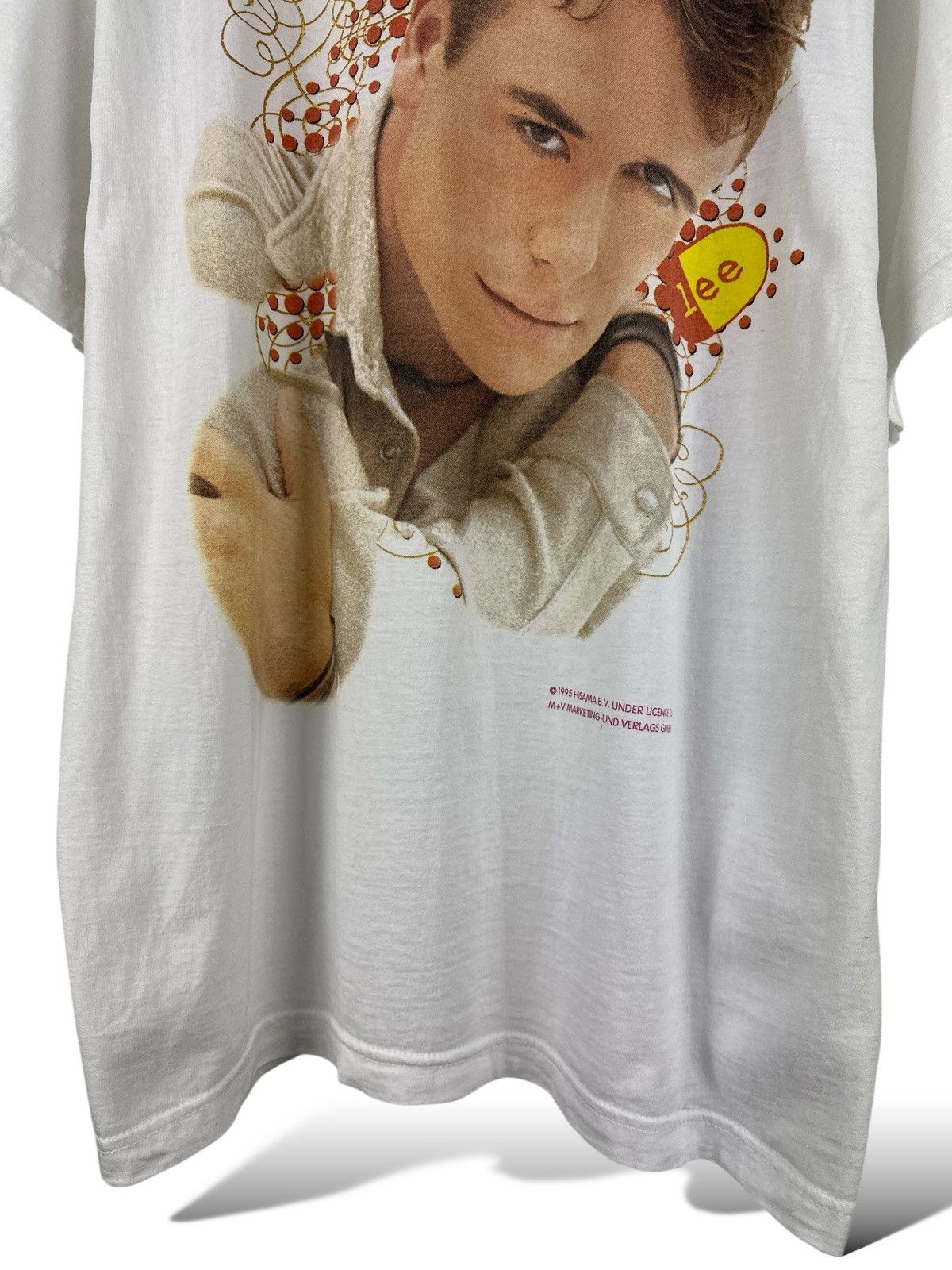 Band Tees Vintage 1995 “Caught In The Act” Boys Band T-Shirt Size US L / EU 52-54 / 3 - 4 Thumbnail