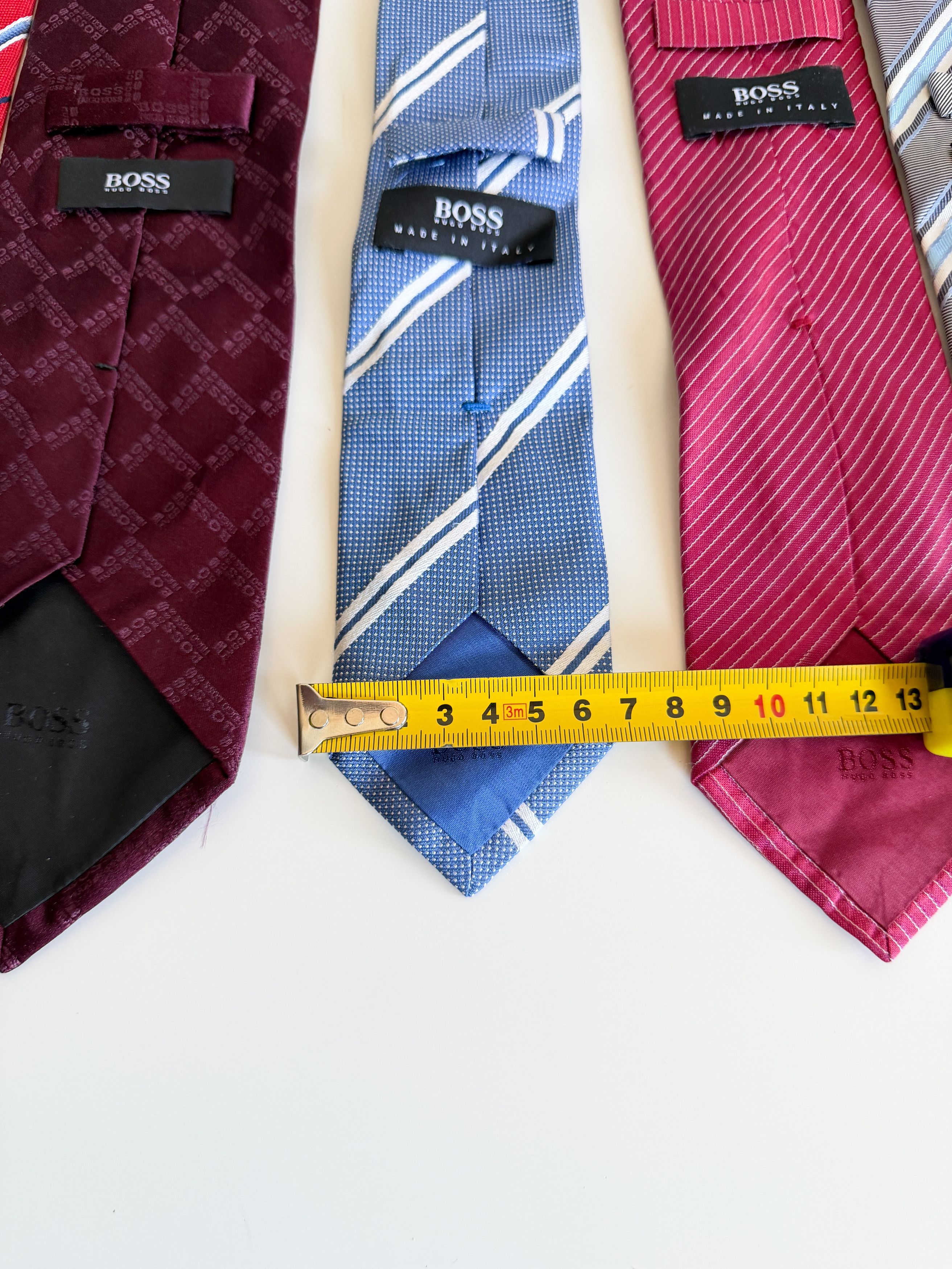 Hugo Boss Hugo Boss 6x Vintage Silk Cravats Made in Italy Size ONE SIZE - 5 Thumbnail
