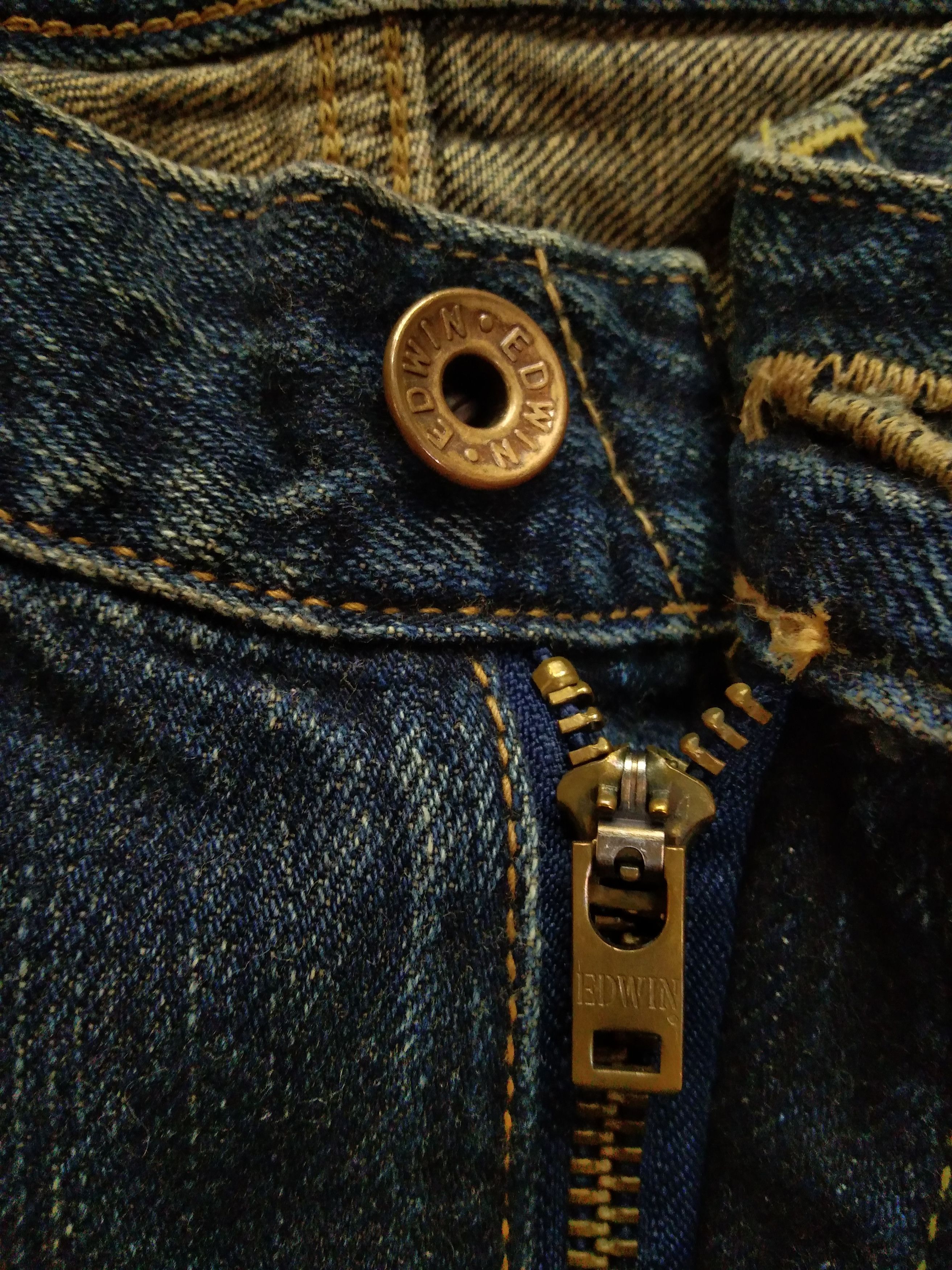 Edwin × Japanese Brand × Vintage VINTAGE EDWIN JAPAN SELVEDGE JEANS Size US 31 - 9 Thumbnail