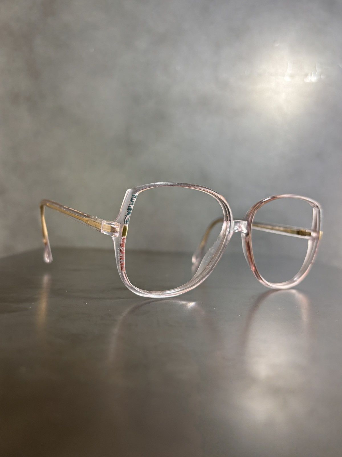 Silhouette 1980s Silhouette Eyeglasses Vintage Oversized Grandma Frames Size ONE SIZE - 1 Thumbnail