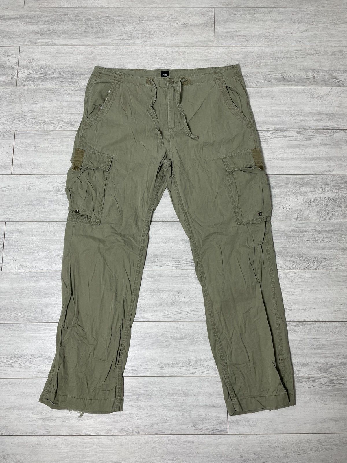 Gap × Japanese Brand Gap Cargo Pants vintage Y2K style streetwear Size US 36 / EU 52 - 4 Thumbnail