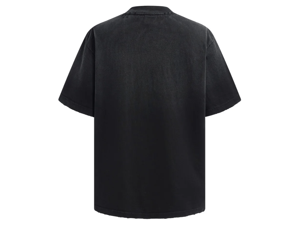 Japanese Brand Vintage Distressed Black T-Shirt Size US S / EU 44-46 / 1 - 2 Thumbnail