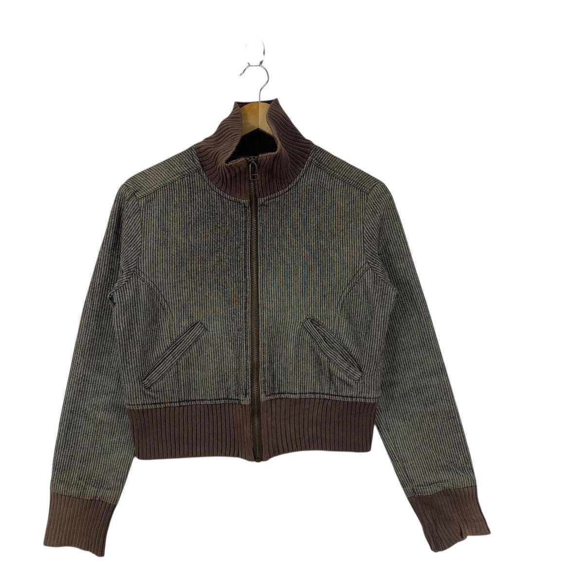 Zara ZARA TRF COLLECTION Cropped Top Bomber Jacket Windbreaker Size L / US 10 / IT 46 - 3 Thumbnail