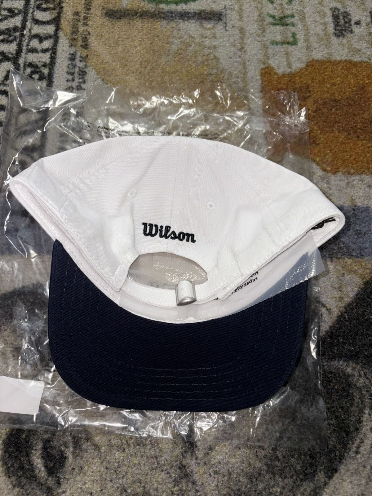 Kith × Ronnie Fieg × Wilson Kith x Wilson Two Tone Aaron Cap Size ONE SIZE - 3 Thumbnail