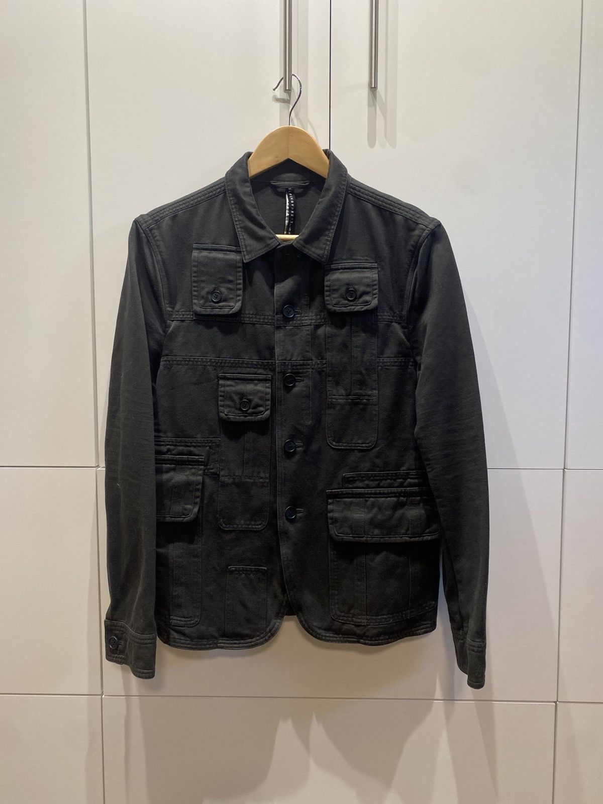 Neil Barrett Neil Barrett “BLACK BARRETT” Multi-Pocket Military Jacket Size US M / EU 48-50 / 2 - 1 Thumbnail