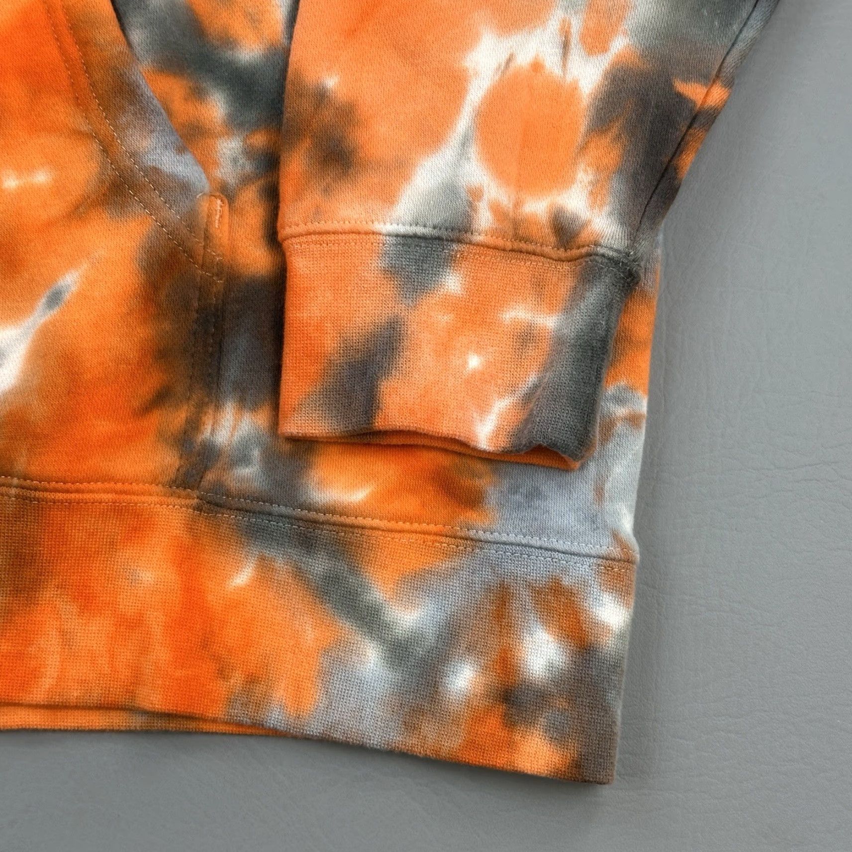 Vintage Independant Trading Co Hoodie Mens 3XL Orange Pigment Dyed Midweight Pullover Size US XXL / EU 58 / 5 - 3 Thumbnail