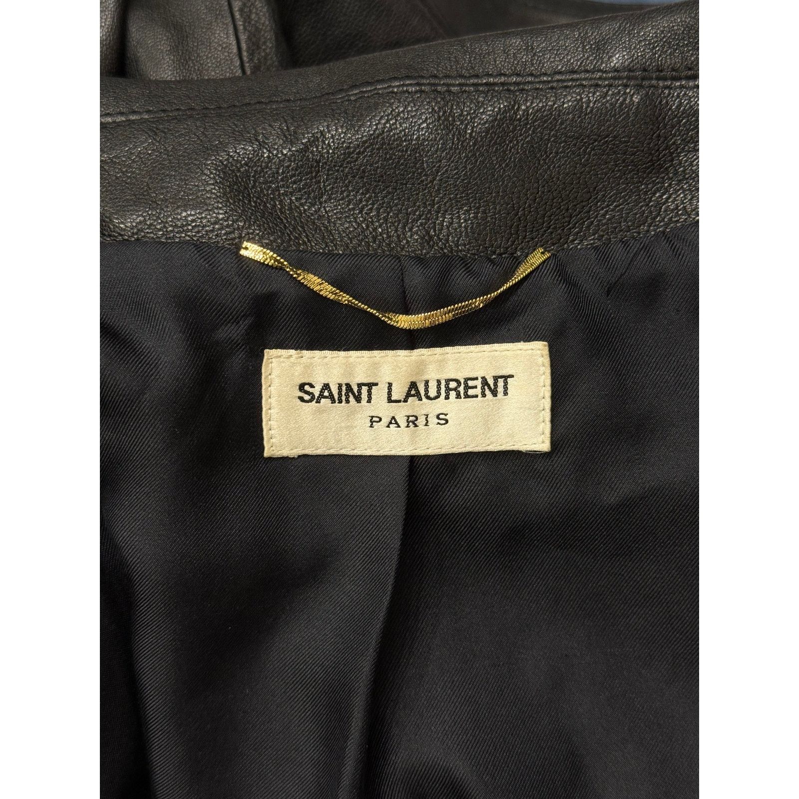 Saint Laurent Paris S/S2015 Saint Laurent by Hedi Slimane runway leather jacket Size S / US 4 / IT 40 - 12 Thumbnail