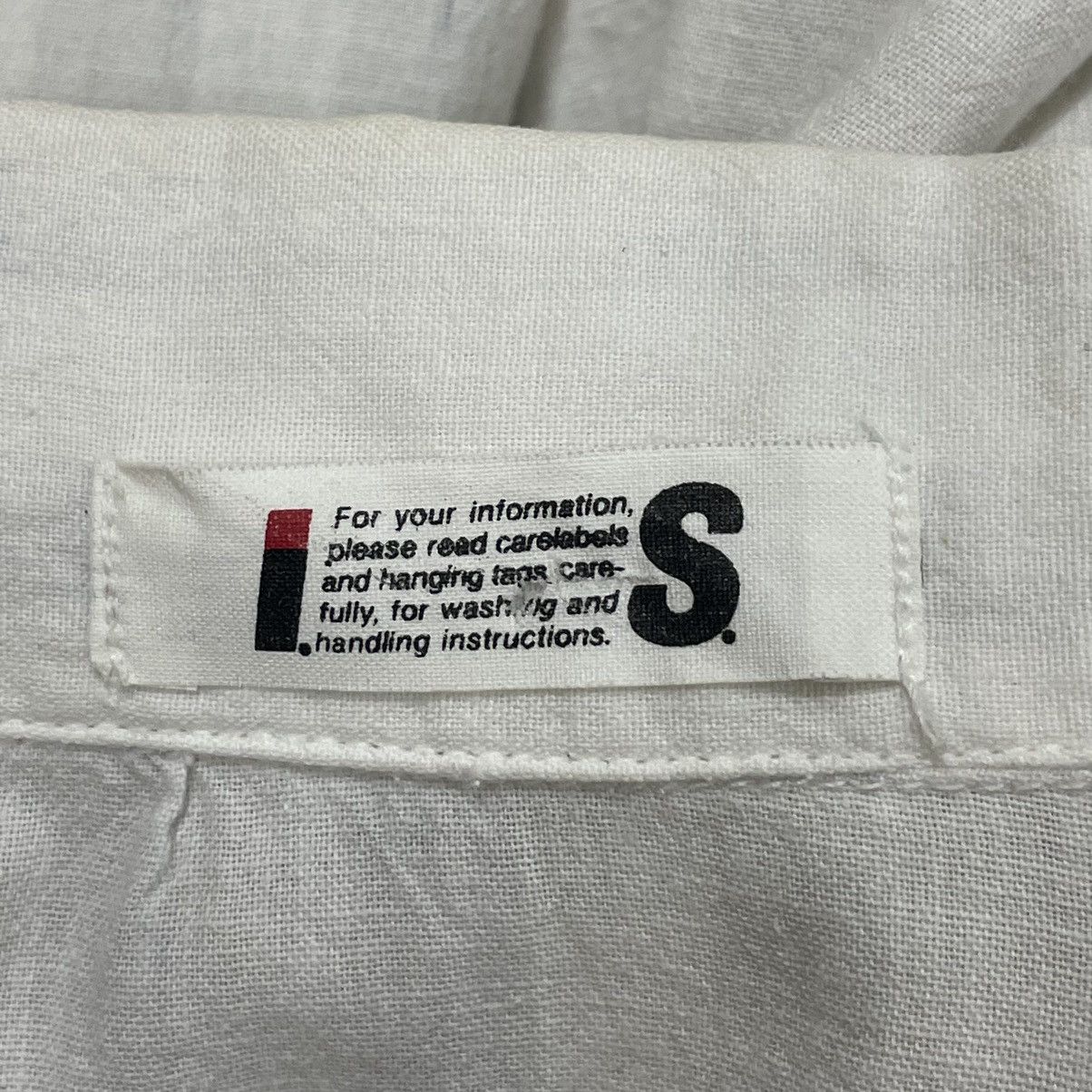 Issey Miyake VTG90 IS Issey Miyake Stripes Button Up Shirt Size US L / EU 52-54 / 3 - 16 Thumbnail