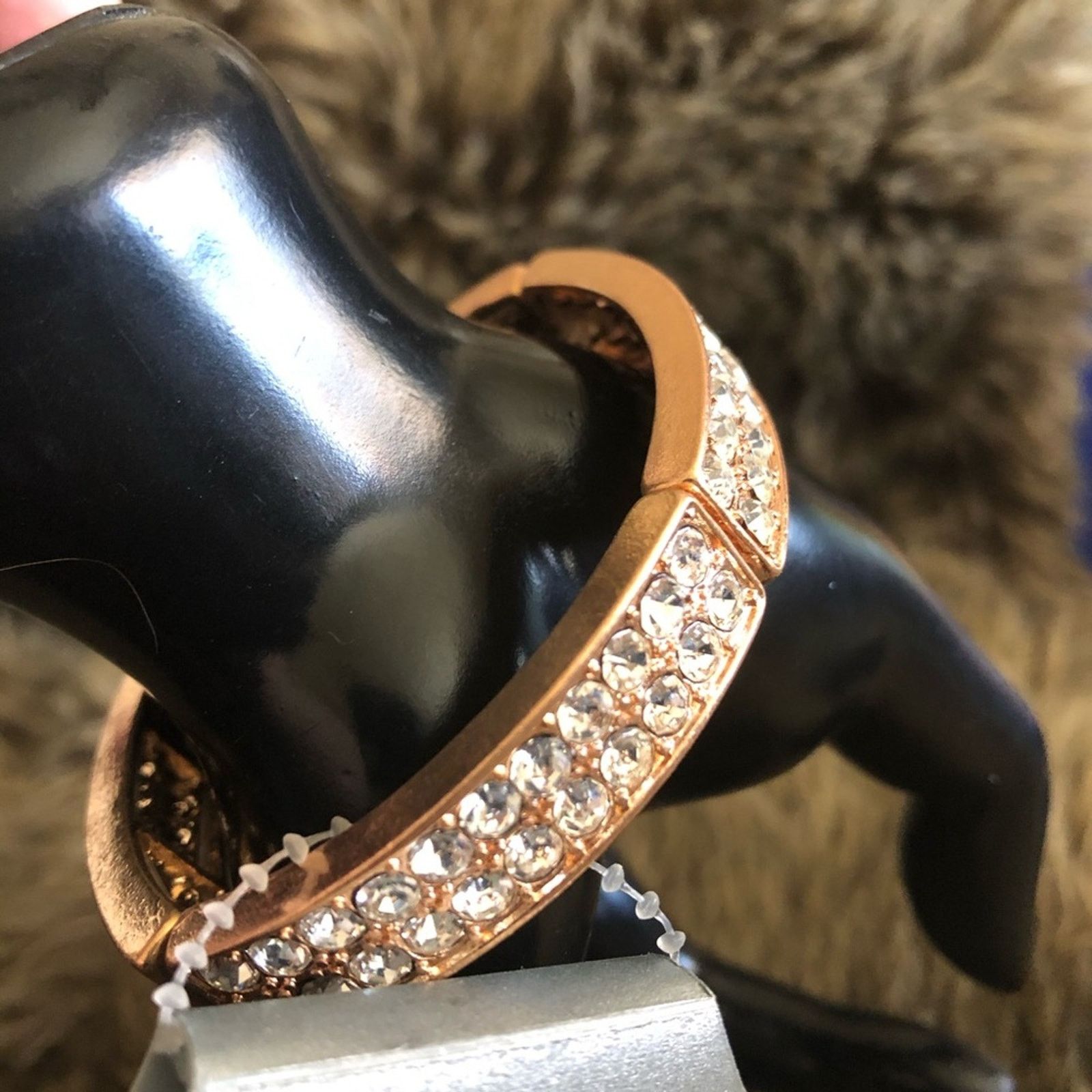 Jewelry Hannah brilliance rose gold rhinestone bracelet Size ONE SIZE - 5 Thumbnail