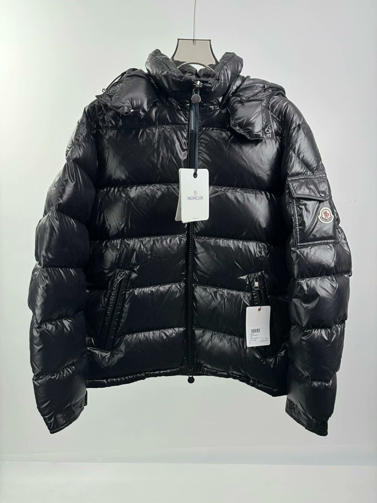 Moncler moncler maya black puffer jacket Size US M / EU 48-50 / 2 - 1 Thumbnail
