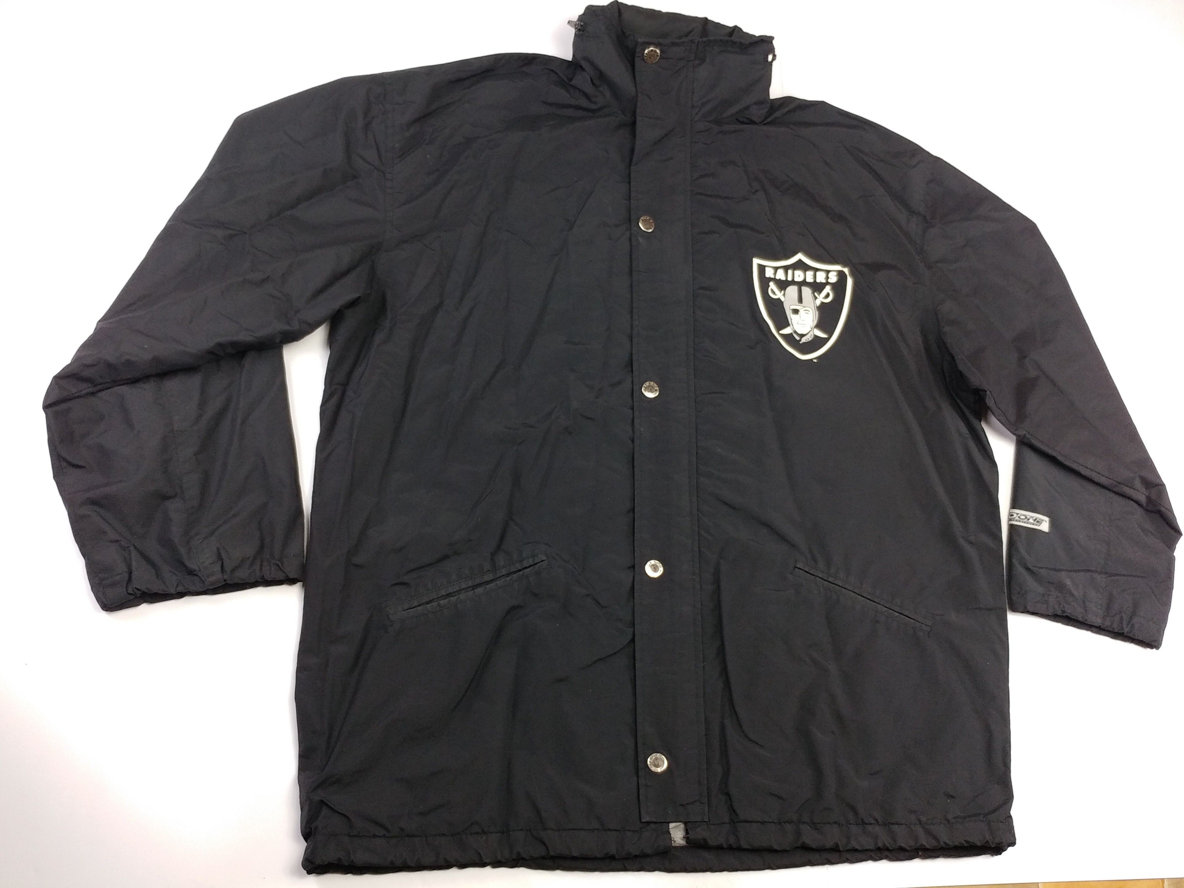 NFL Los Angeles Raiders jacket, 1994 Pro One, vintage Oakland XL Size US XL / EU 56 / 4 - 17 Thumbnail