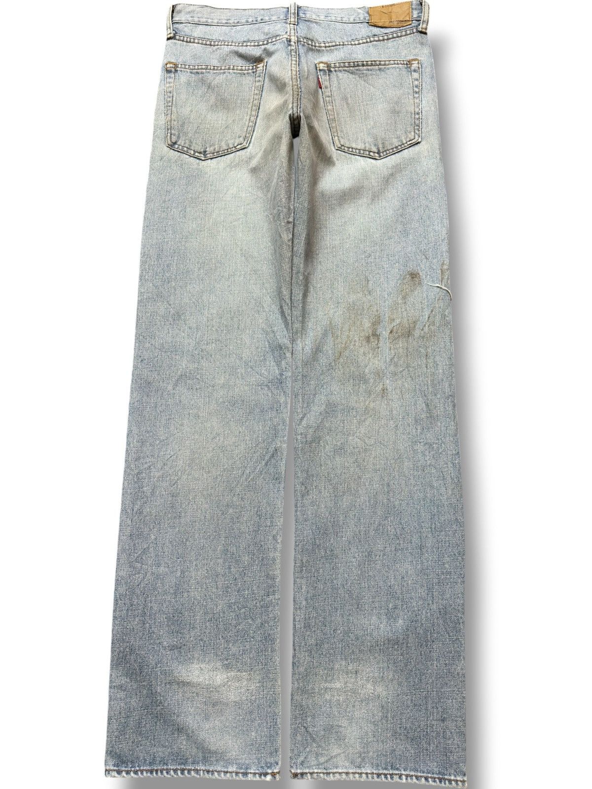 Kapital Vintage Bobson Chessking Faded Ripped Distressed Denim Size US 30 / EU 46 - 4 Thumbnail