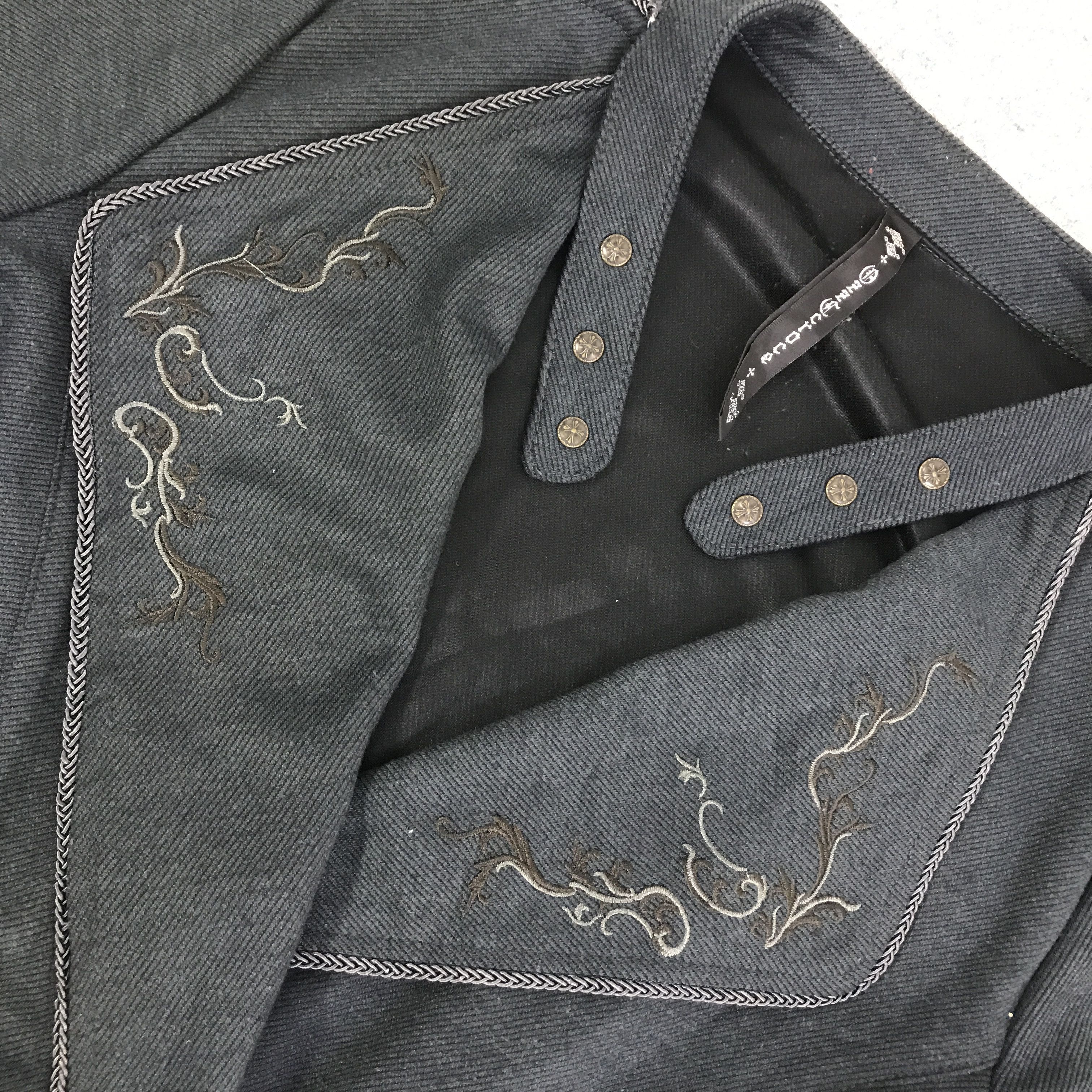 Japanese Brand GOTHIC STYLE OZZ CROZE COAT BLAZER JACKET K78B5 Size US S / EU 44-46 / 1 - 10 Thumbnail