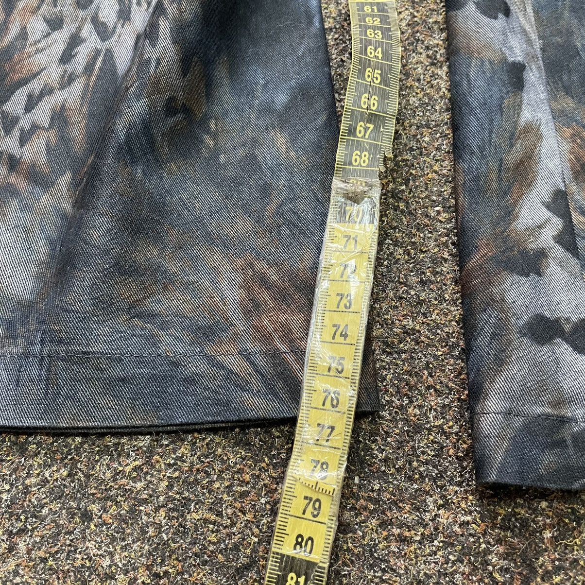 Vintage Vintage Y2K Baggy Wide Leg All Over Print Grunge Pants Faded Size 32" / US 10 / IT 46 - 7 Thumbnail
