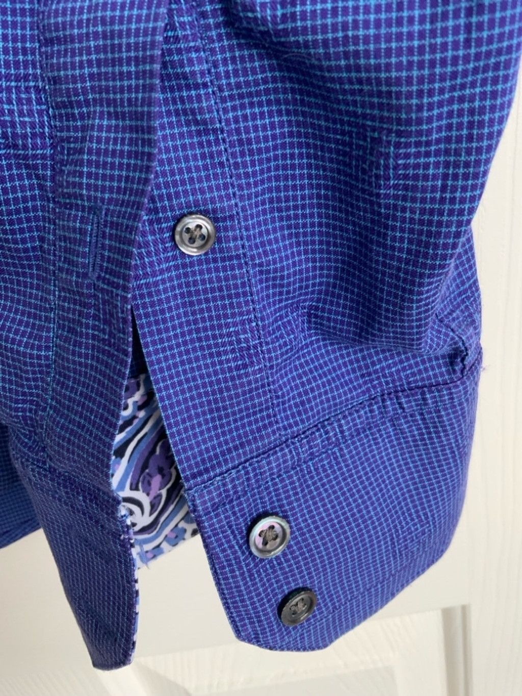 Robert Graham Robert Graham Shirt, 2XL, Blue NWOT Size US XL / EU 56 / 4 - 4 Thumbnail