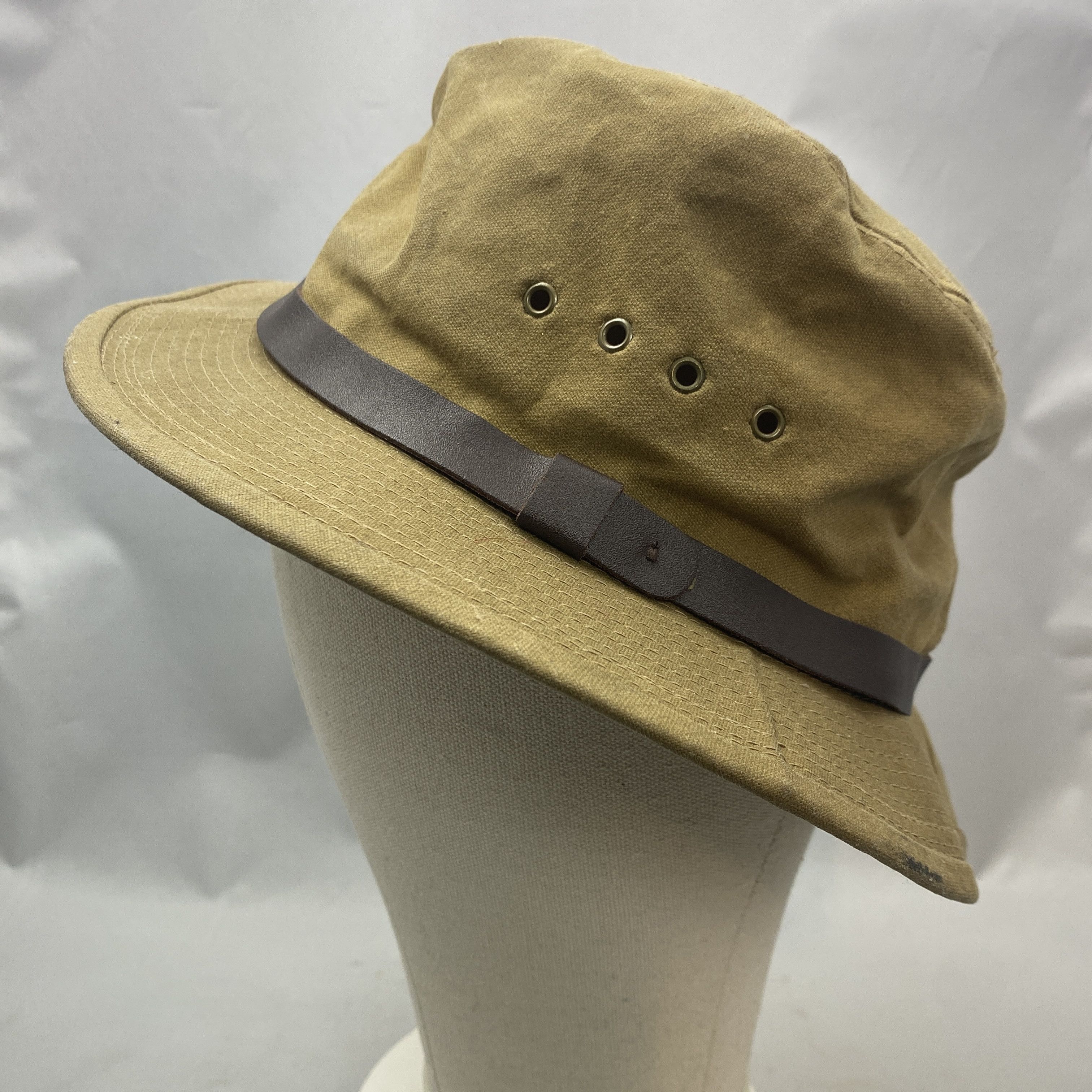 Filson Vintage Filson Tin Cloth Field Safari Hat USA 7 1/2 Large Size ONE SIZE - 1 Thumbnail