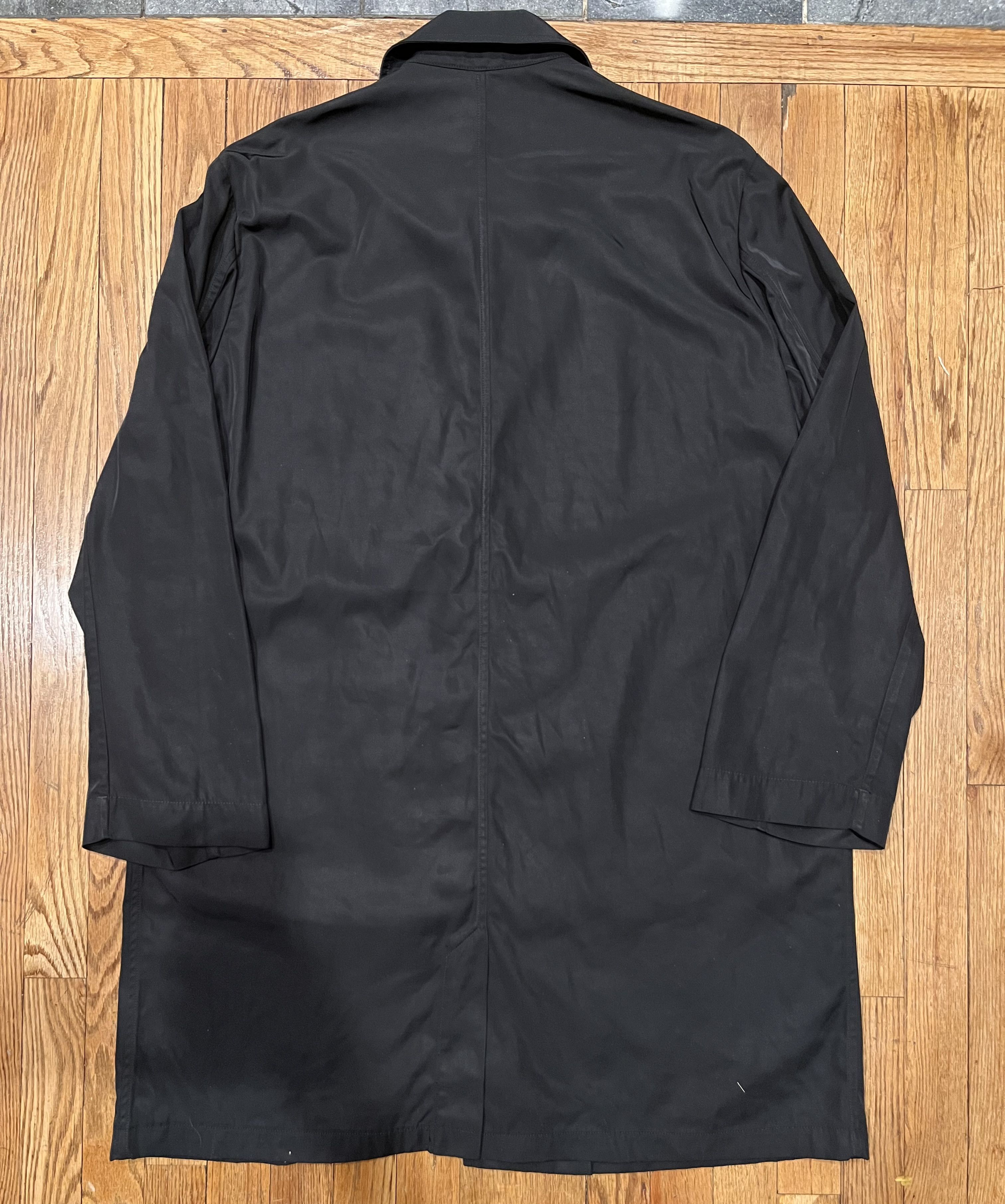 Dries Van Noten Dries Van Noten Black Single-Breasted Coat Size US M / EU 48-50 / 2 - 2 Thumbnail