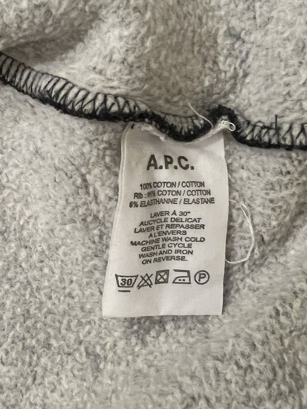 A.P.C. A.P.C Locker Zip Hoodie Size US S / EU 44-46 / 1 - 4 Thumbnail
