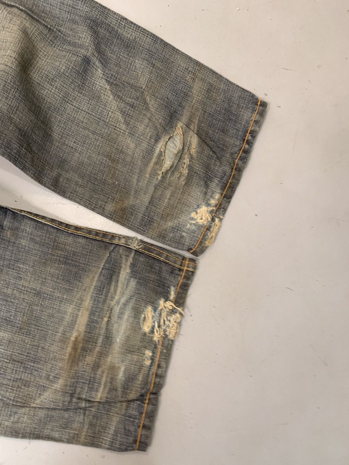 Japanese Brand Vintage Evisu inspired denim Size US 32 / EU 48 - 9 Thumbnail