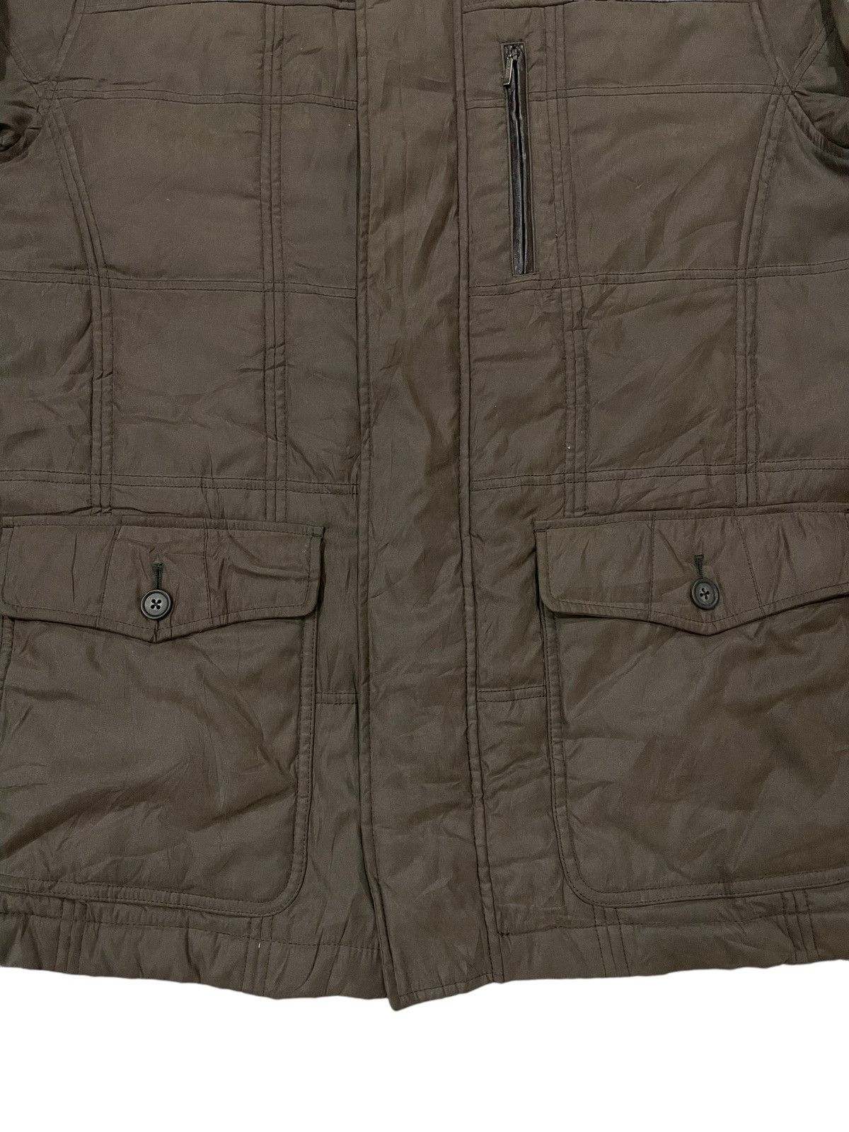Japanese Brand Lujitane Zip-up Puffer Water Resistant Jacket Size US M / EU 48-50 / 2 - 5 Thumbnail