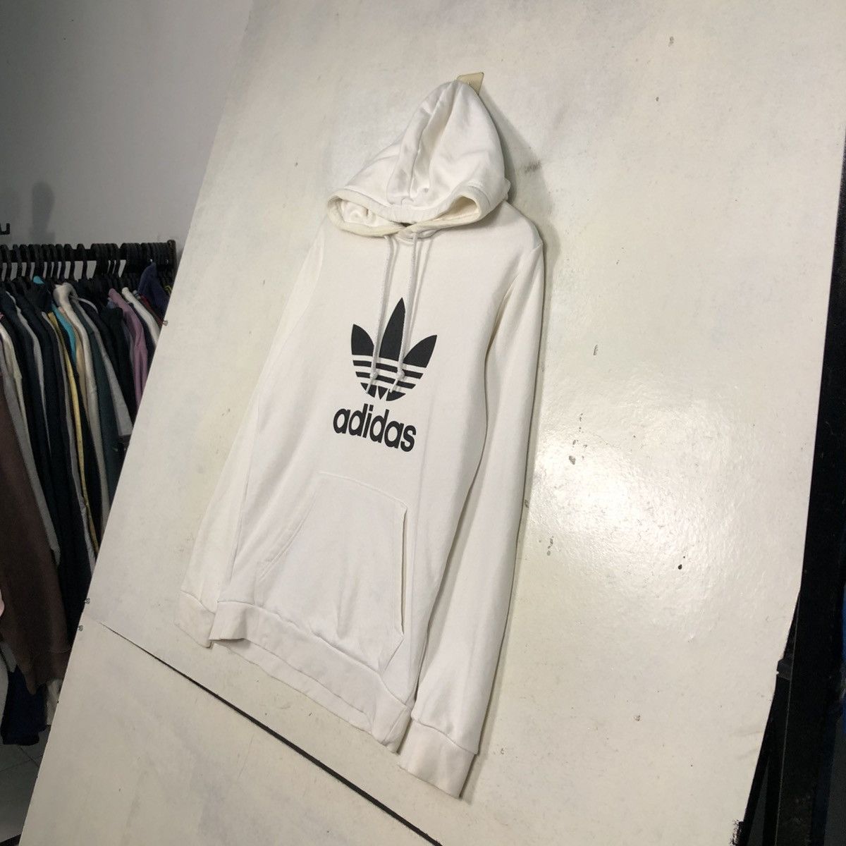 Adidas 📌Adidas Hoodie Big Logo Embroidery Size US S / EU 44-46 / 1 - 4 Thumbnail