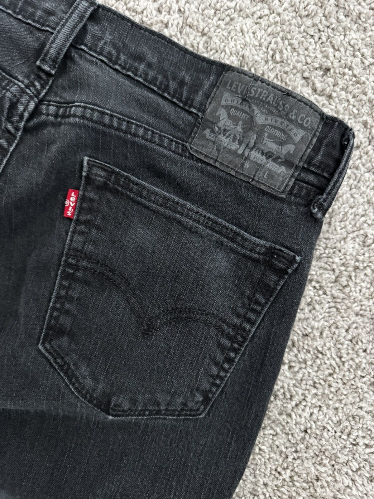 Levi's × Levi's Vintage Clothing Levi's 501 Black Faded Jeans W33 L30 Size US 33 - 1 Thumbnail