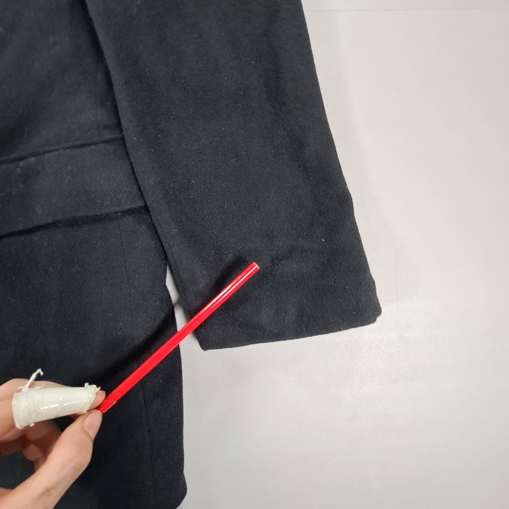 Hugo Boss VINTAGE Hugo Boss Mens Blazer Black 42 L Wool Angora Jacket USA Classic Designer Size 42R - 5 Thumbnail