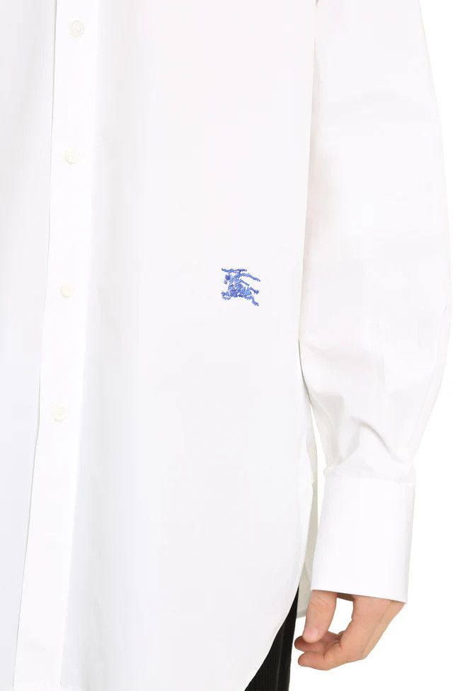 Burberry o1y0426 Solid Color Shirt in White Size US M / EU 48-50 / 2 - 5 Thumbnail