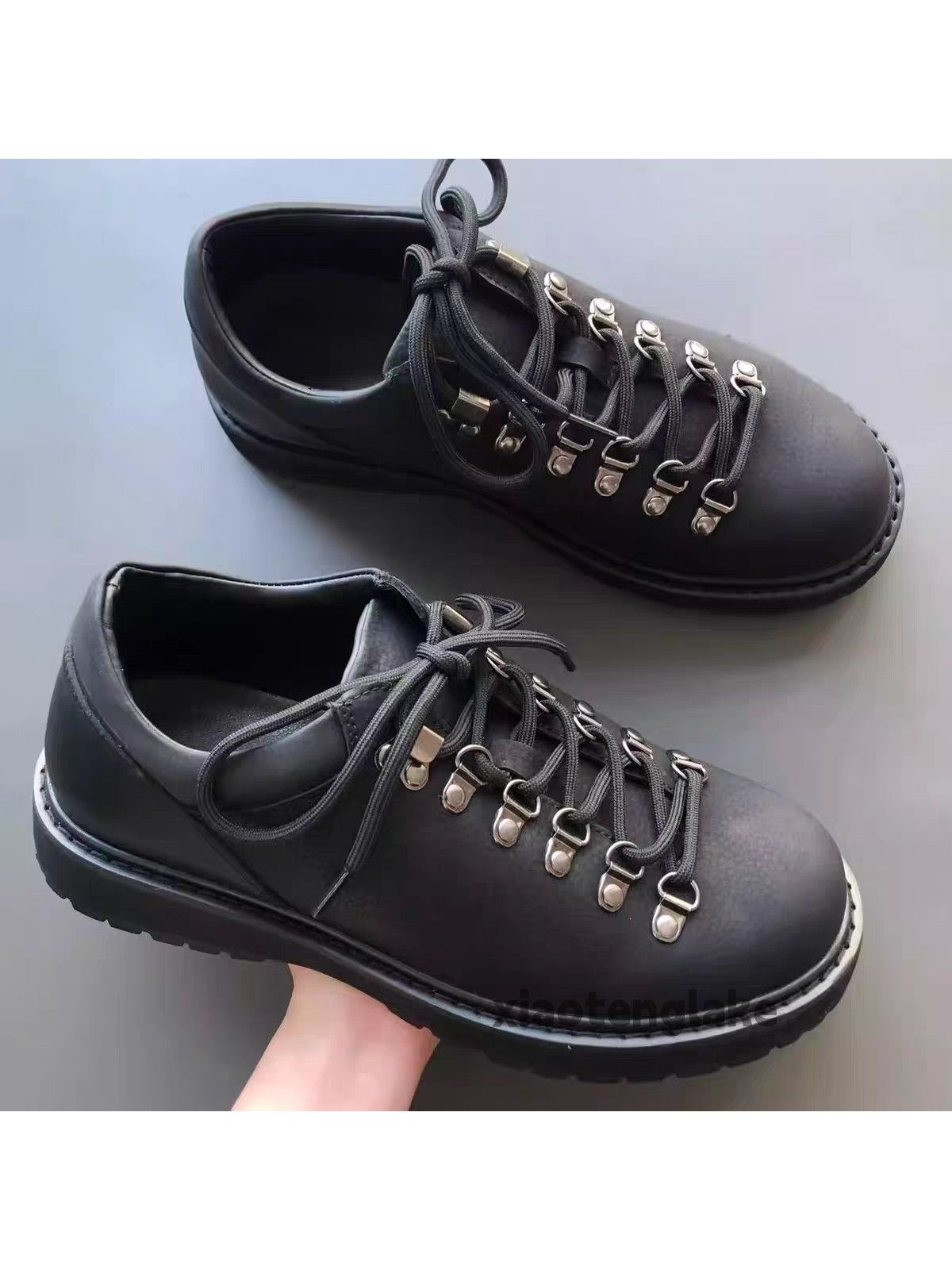 Vintage Unisex retro y2k hiking mountain military boots shoes Size US 13 / EU 46 - 2 Thumbnail