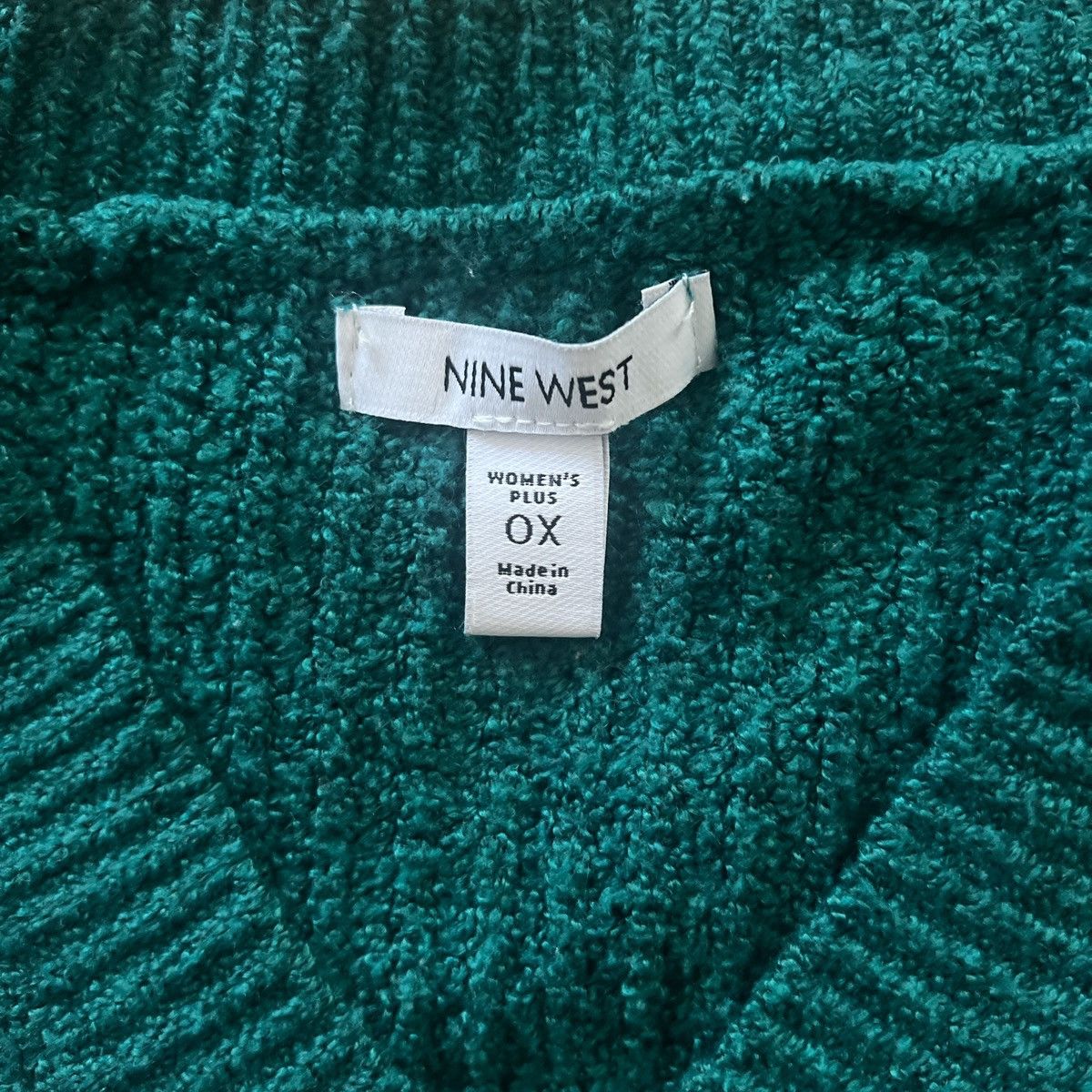 Nine West Teal Nine West Tunic Size XL / US 12-14 / IT 48-50 - 2 Thumbnail