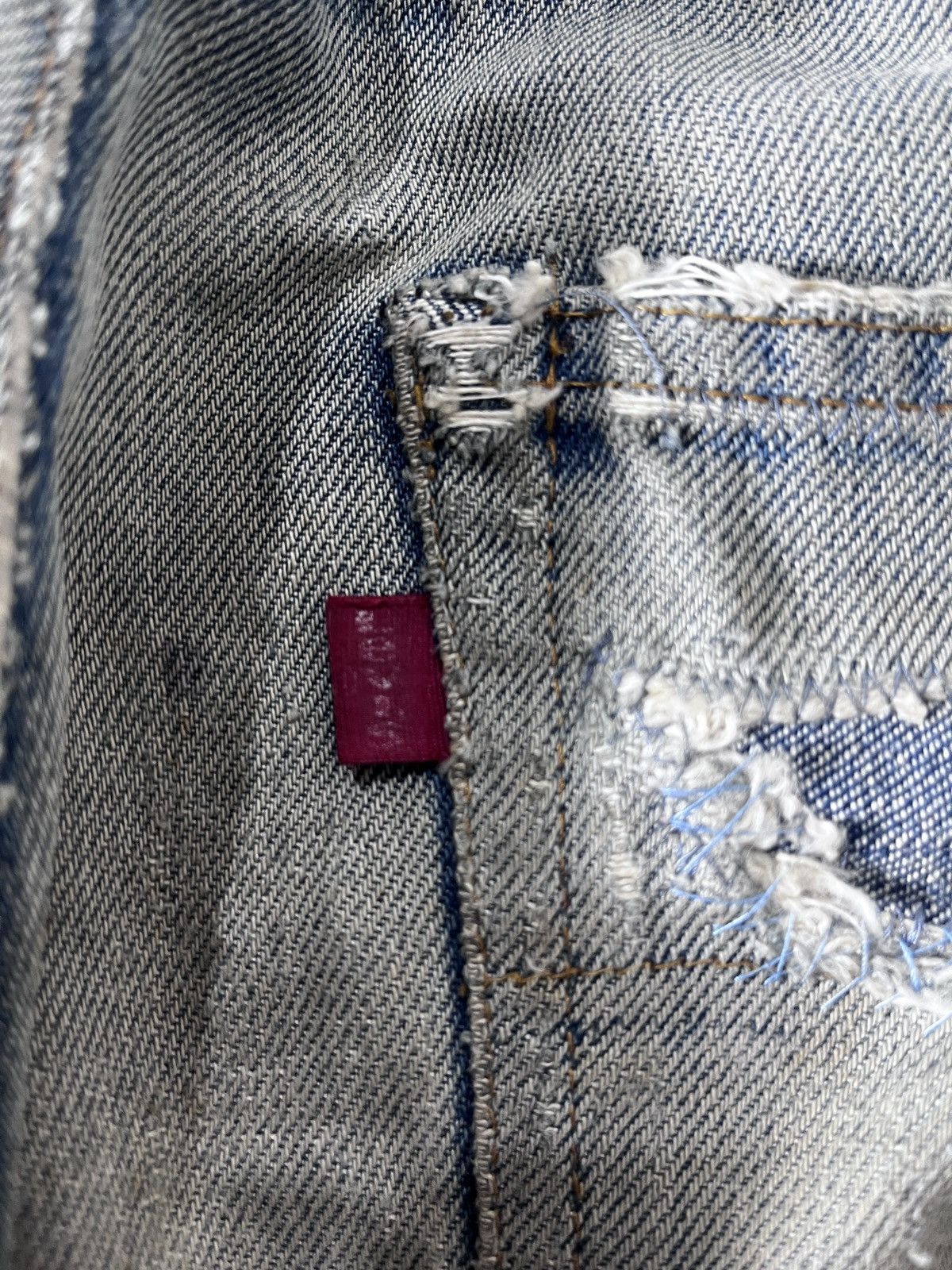 Levi's LEVIS 66 501 DISTRESSED SELVEDGE 60/70s Size US 34 / EU 50 - 8 Thumbnail