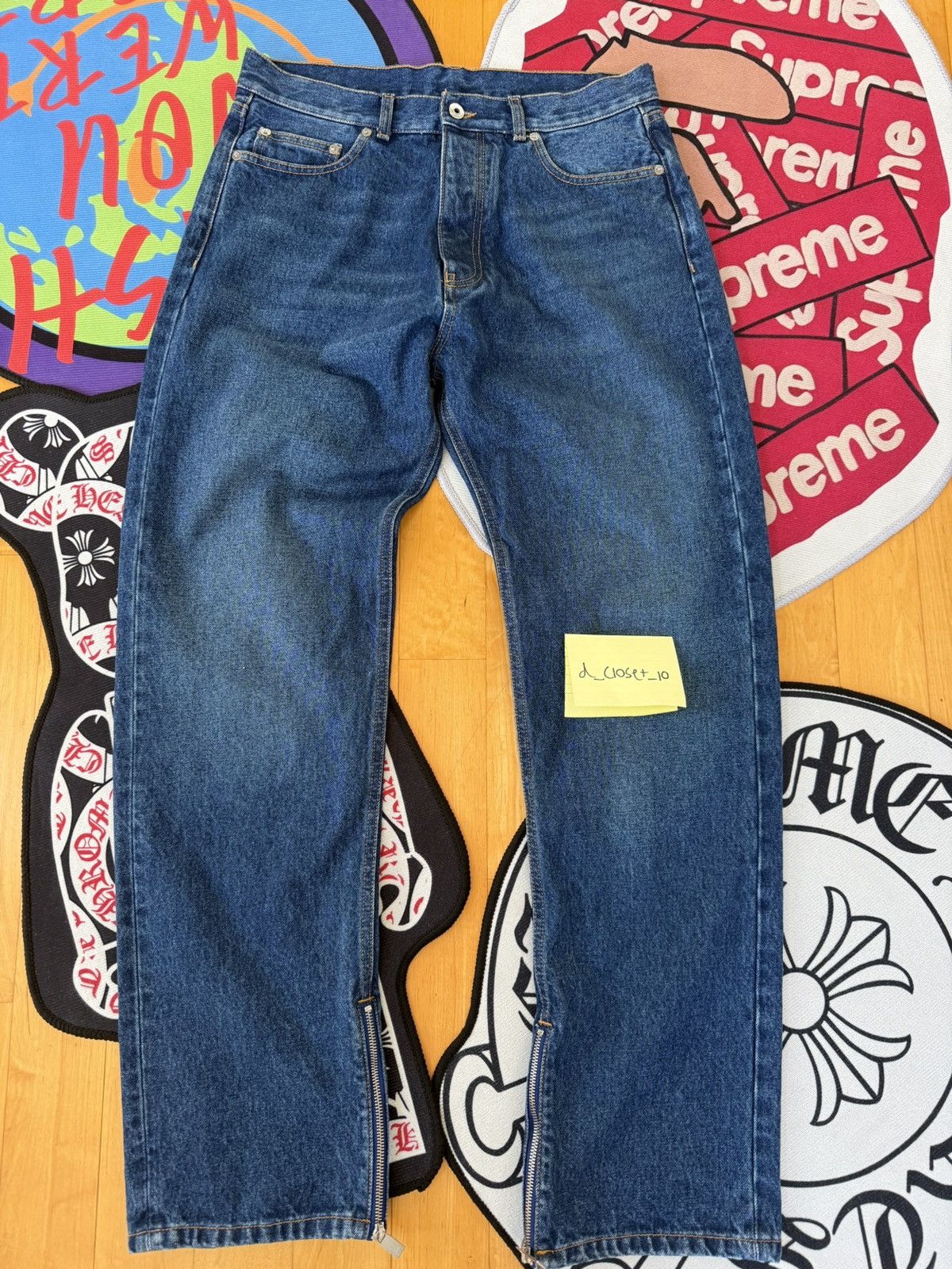Off-White Off-White Jeans UOarr tab zip Size US 32 / EU 48 - 3 Thumbnail