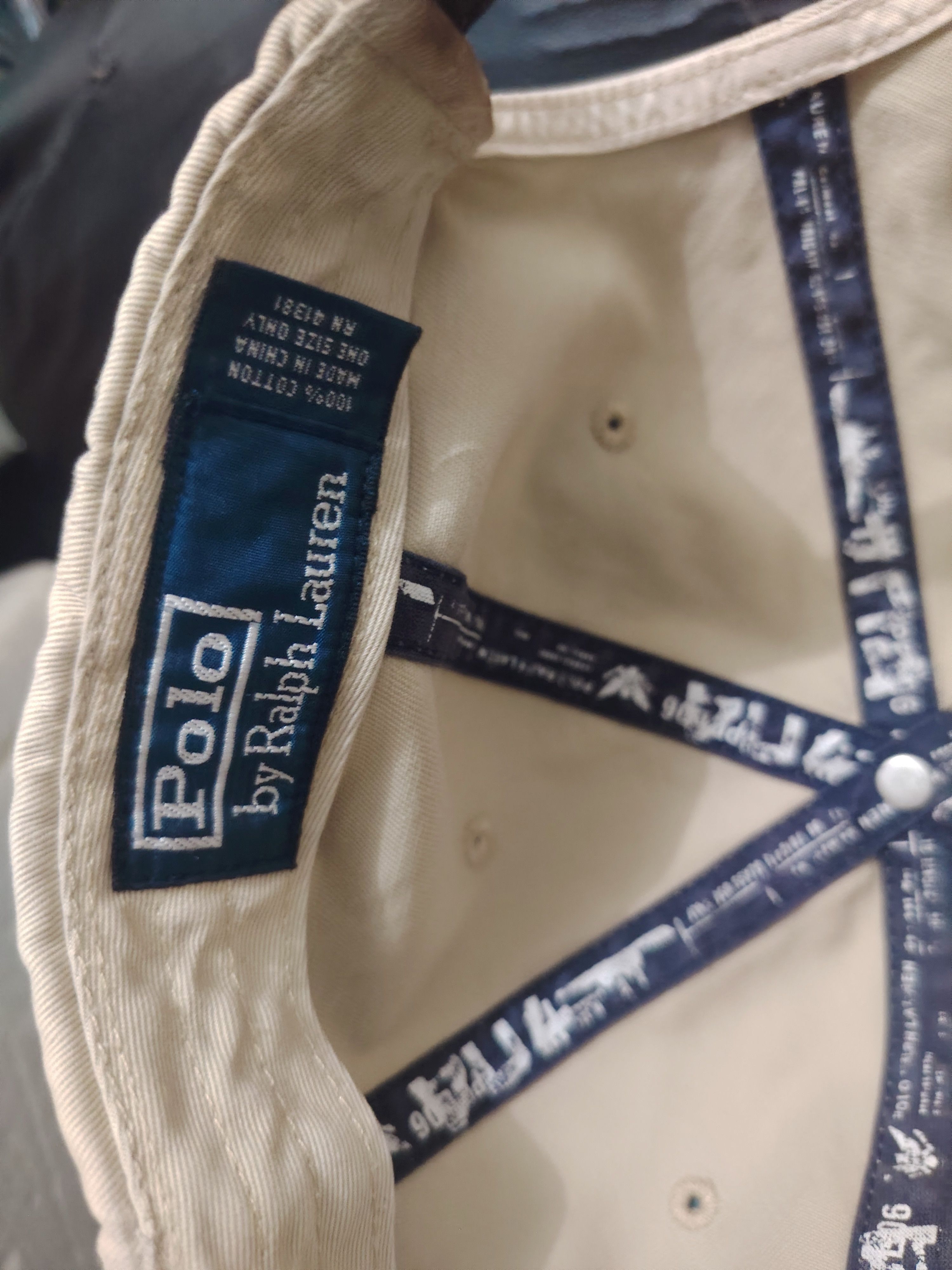 Polo Ralph Lauren Vtg Polo Ralph Lauren Cap Hat Size ONE SIZE - 11 Thumbnail