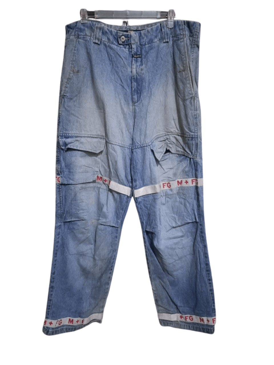 image of Jnco x Marithe Francois Girbaud Vintage Designer Marithe Francois Girbaud Baggy Jeans in Denim (Siz