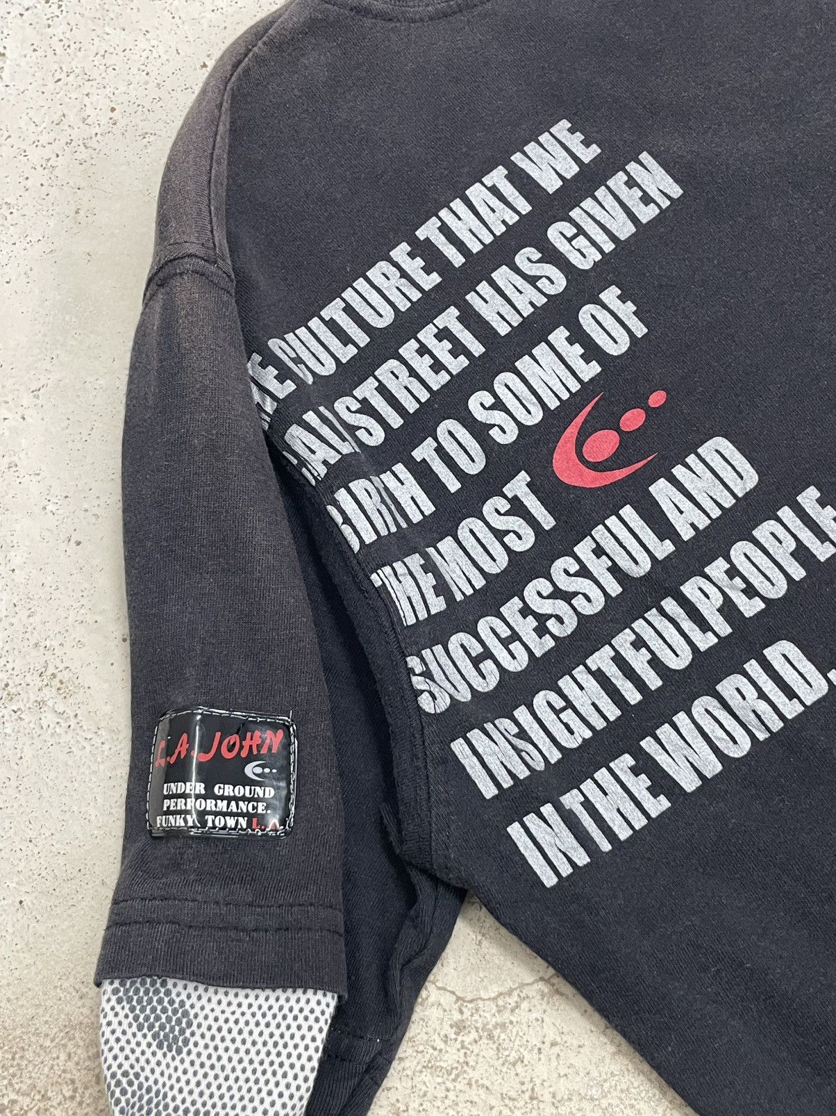 JNCO Sunfaded Vintage LA John Y2K Hip Hop Funky Town LA Size XS / US 0-2 / IT 36-38 - 14 Thumbnail