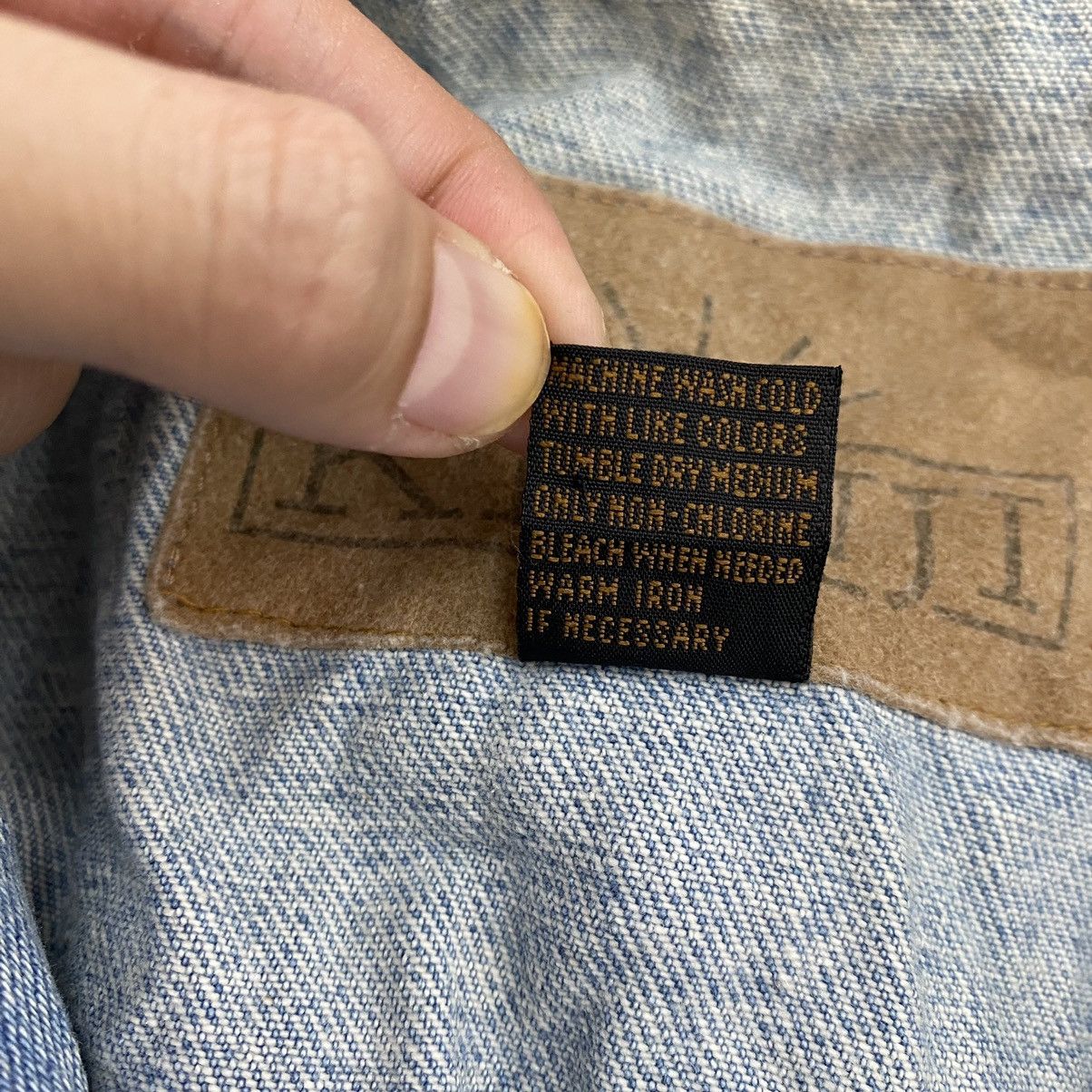 Vintage Vintage 90s KENJI Hong Kong Brand Button Up Oversize Denim Size US L / EU 52-54 / 3 - 7 Thumbnail