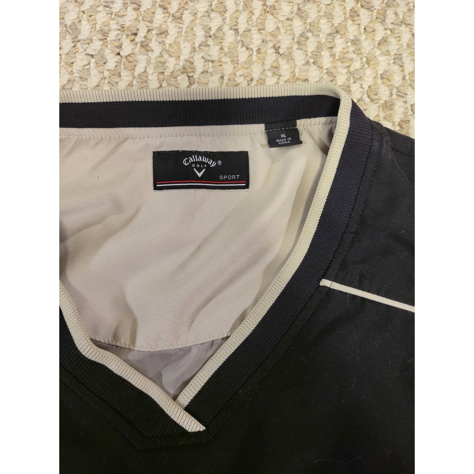 Callaway Callaway Mens V Neck Golf Pullover Lightweight Jacket Size US XL / EU 56 / 4 - 2 Thumbnail