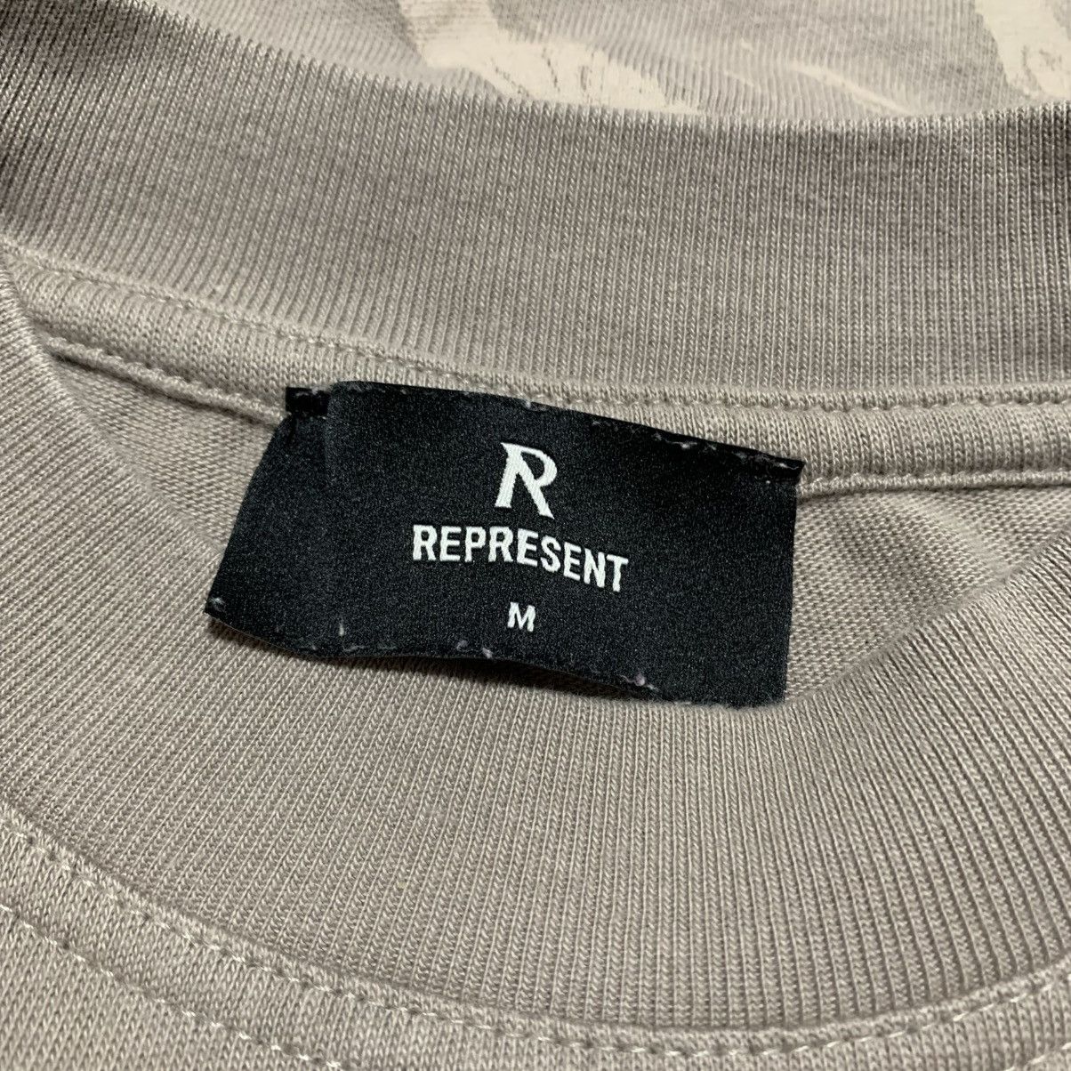 Represent Clo. Represent Medium Icarus Beige Taupe Tee Size US M / EU 48-50 / 2 - 4 Thumbnail