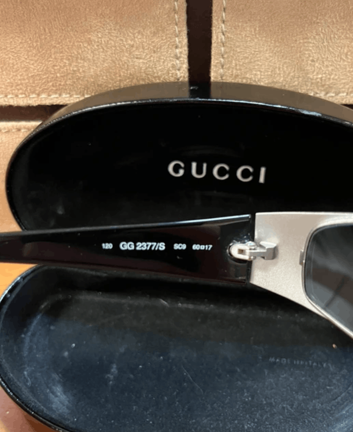 Gucci GUCCI Sunglasses GG2377 Shield Rimless 90s Wrap GG1188 Size ONE SIZE - 3 Thumbnail