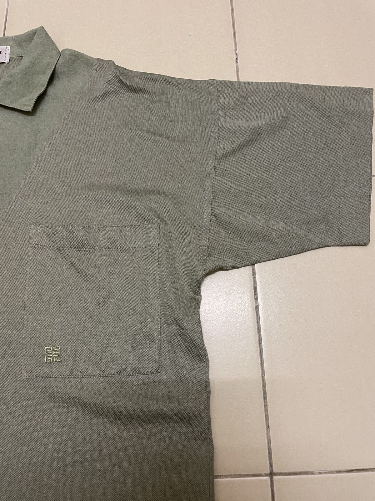 Givenchy Vtg 80s Givenchy Gentlemen Paris Promo Polo Shirt Size US M / EU 48-50 / 2 - 2 Thumbnail