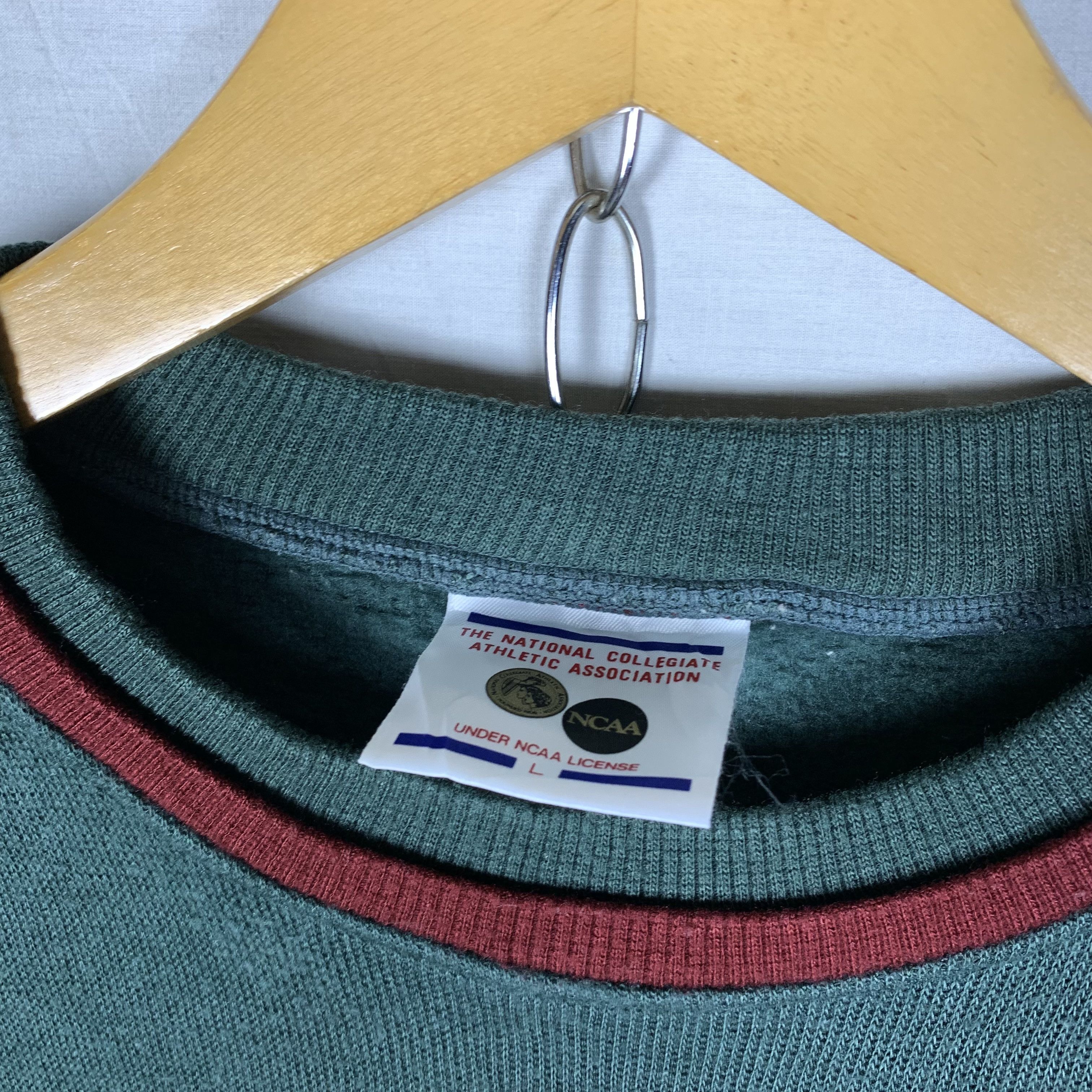 Vintage Vintage 90s NCAA Sweatshirt Crewneck Size US L / EU 52-54 / 3 - 4 Thumbnail