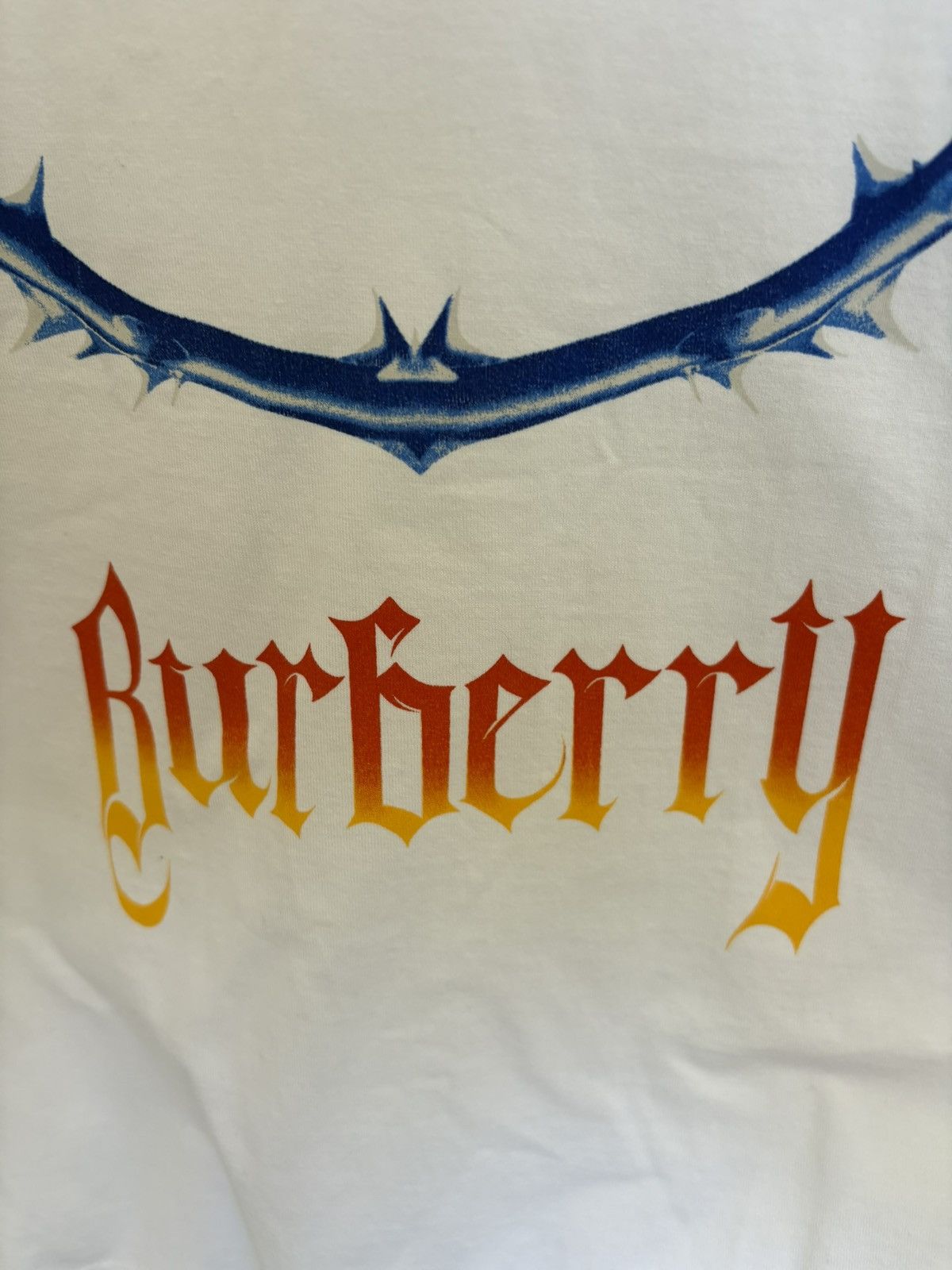 Burberry Burberry oversized thorn t shirt white medium Size US M / EU 48-50 / 2 - 2 Thumbnail