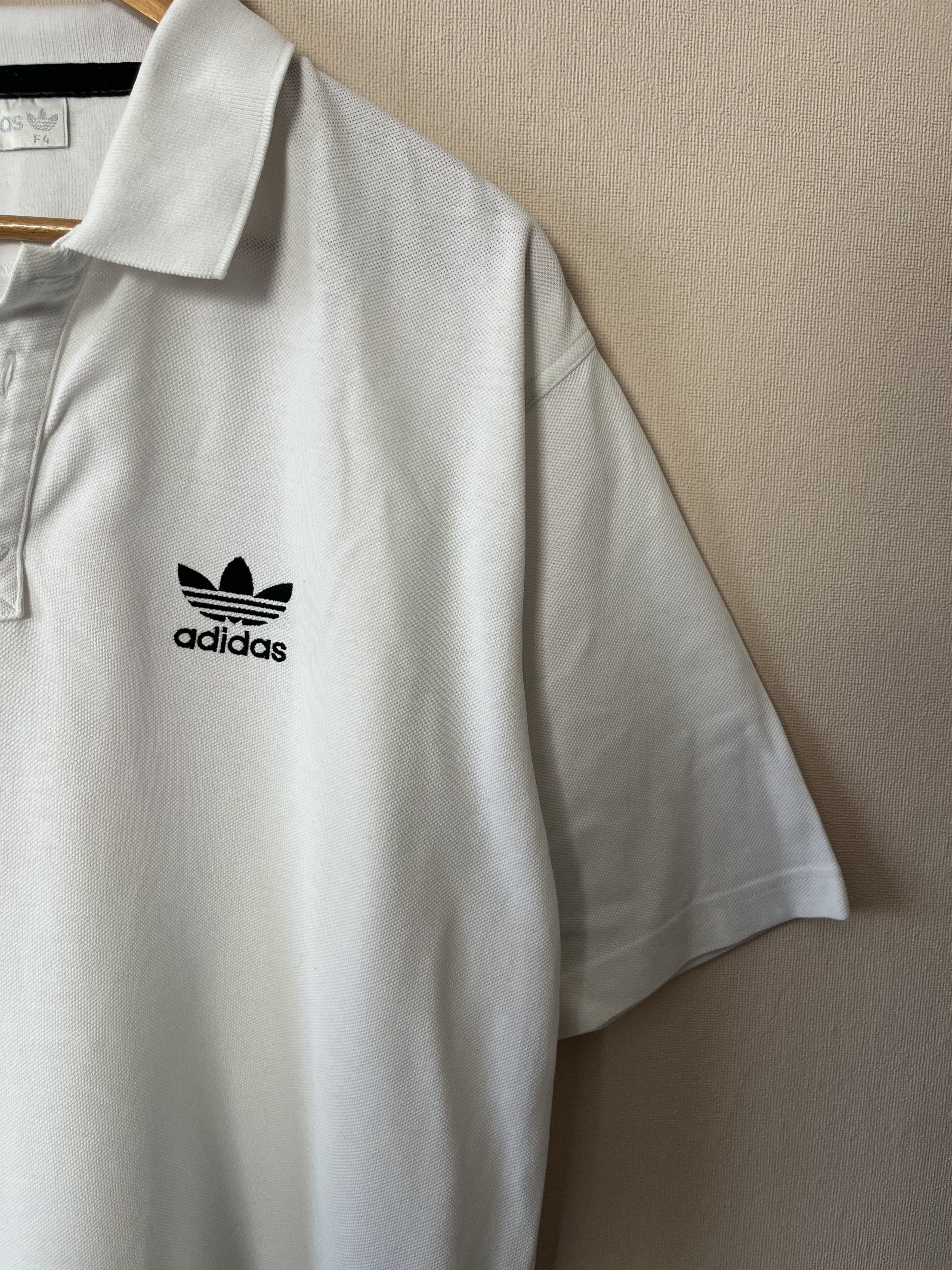 Adidas Vintage Adidas United Kingdom Olympics UK Polo Shirt Size US L / EU 52-54 / 3 - 3 Thumbnail