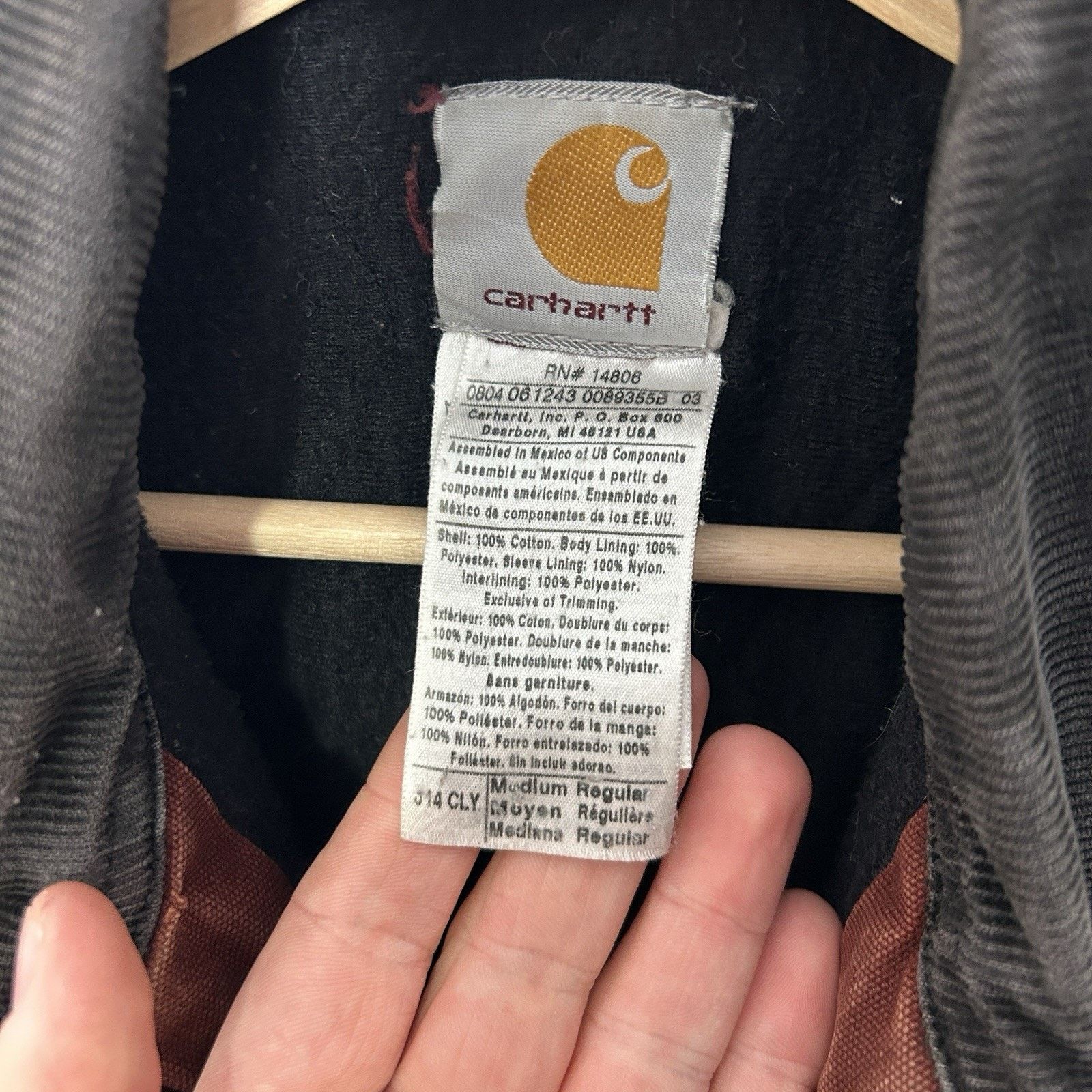 Carhartt Vintage Carhartt Quilted Santa Fe Jacket “Clay Red” J14 CLY Size US M / EU 48-50 / 2 - 11 Thumbnail