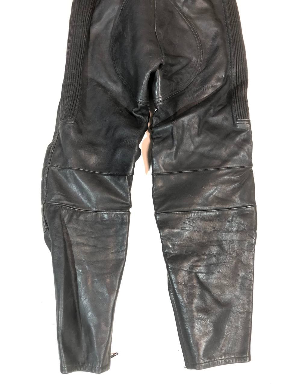 Vintage Vintage Racing Moto Biker Leather Pants Vintage Size US 26 / EU 42 - 8 Thumbnail