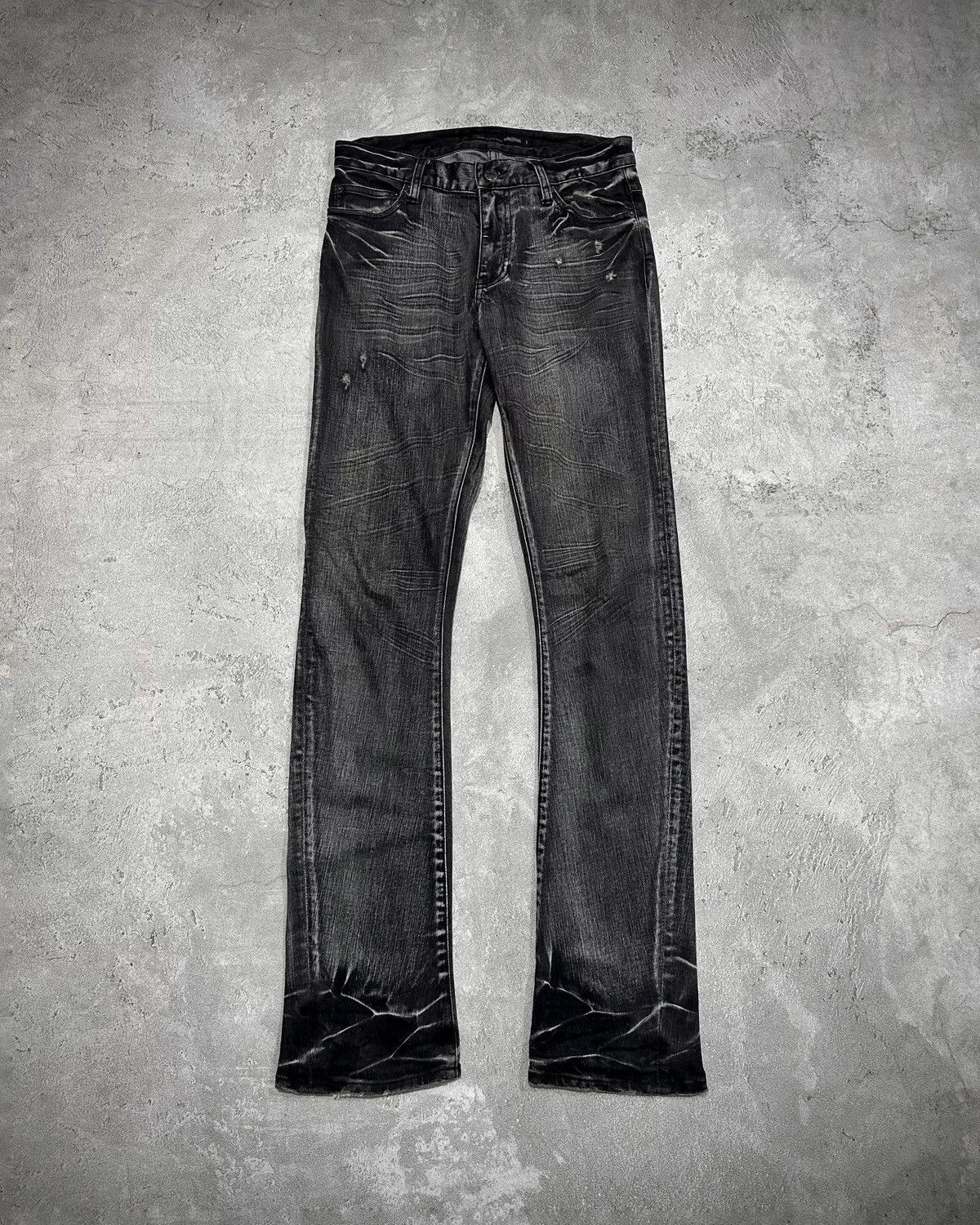 Schlussel Schlussel Black Washed Denim Jeans Size US 28 / EU 44 - 1 Thumbnail