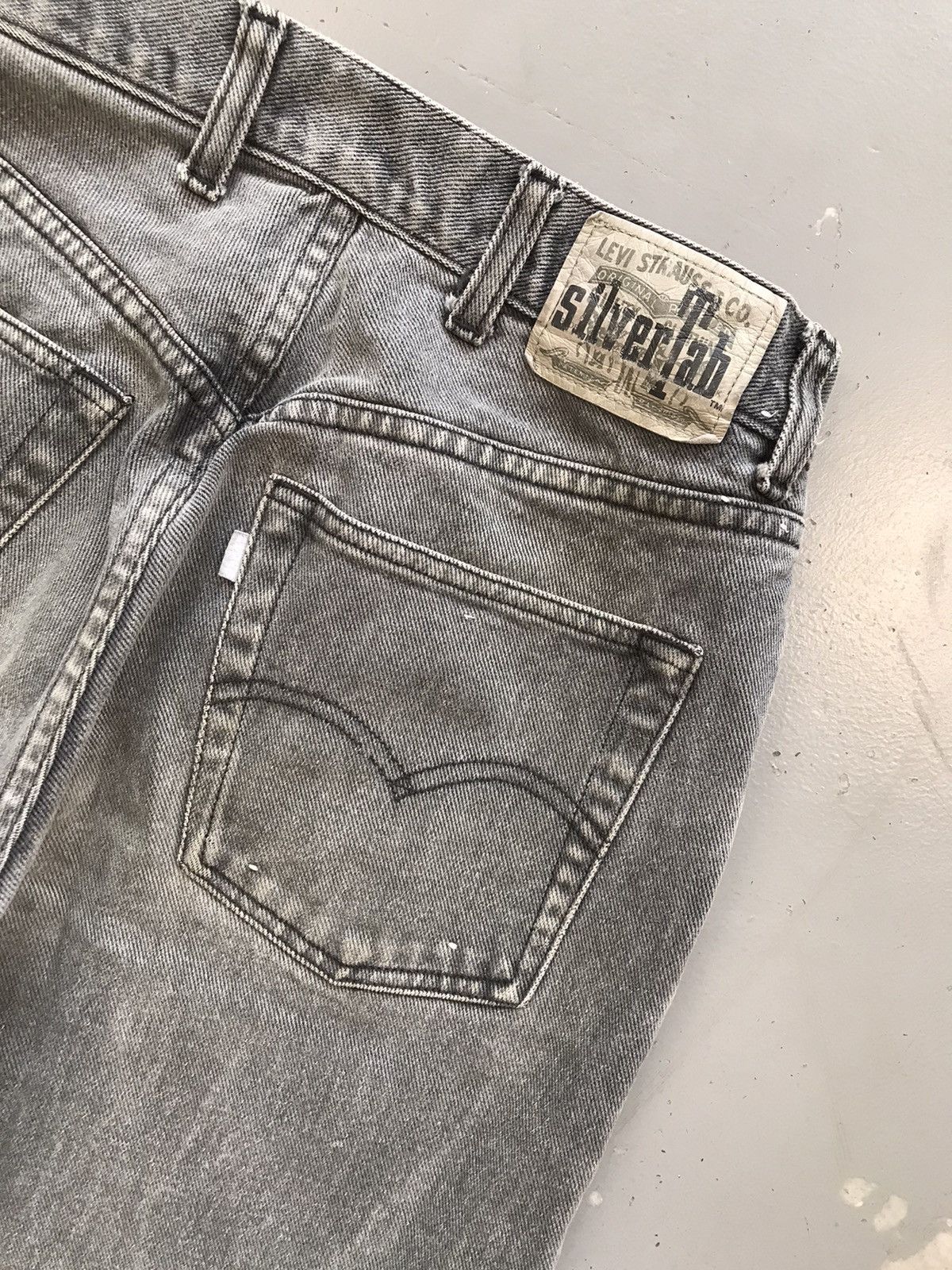 Levi's × Vintage Rare vintage Levi’s silver tab baggy denim Size US 30 / EU 46 - 10 Thumbnail